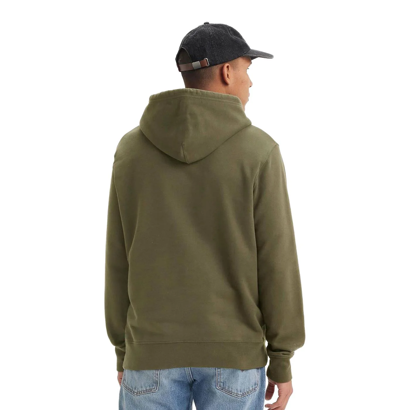Levis The Original HM Hoodie Moss Olive - Image 2