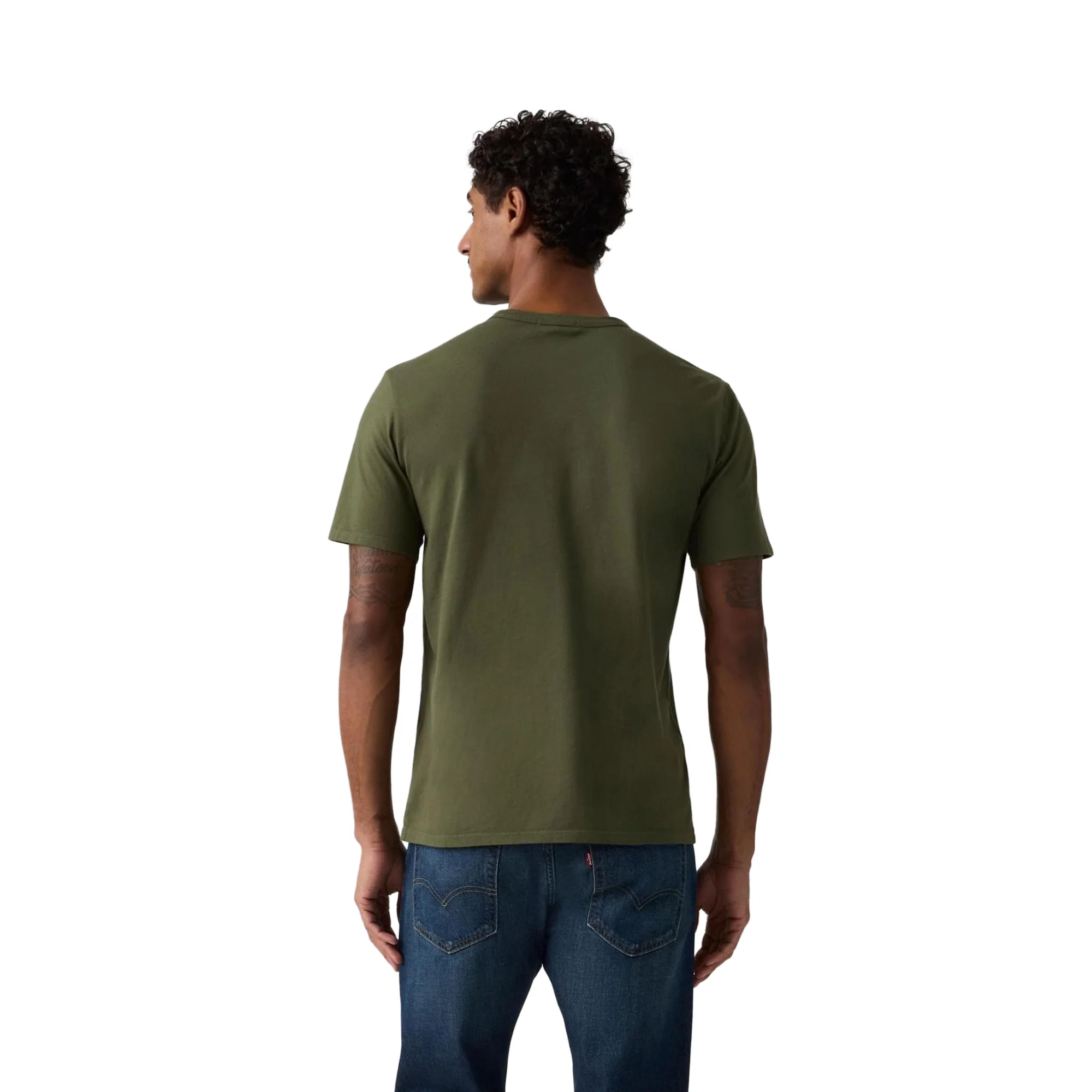 Levis The Original Tee Garment Dye Deep Depths - Image 3
