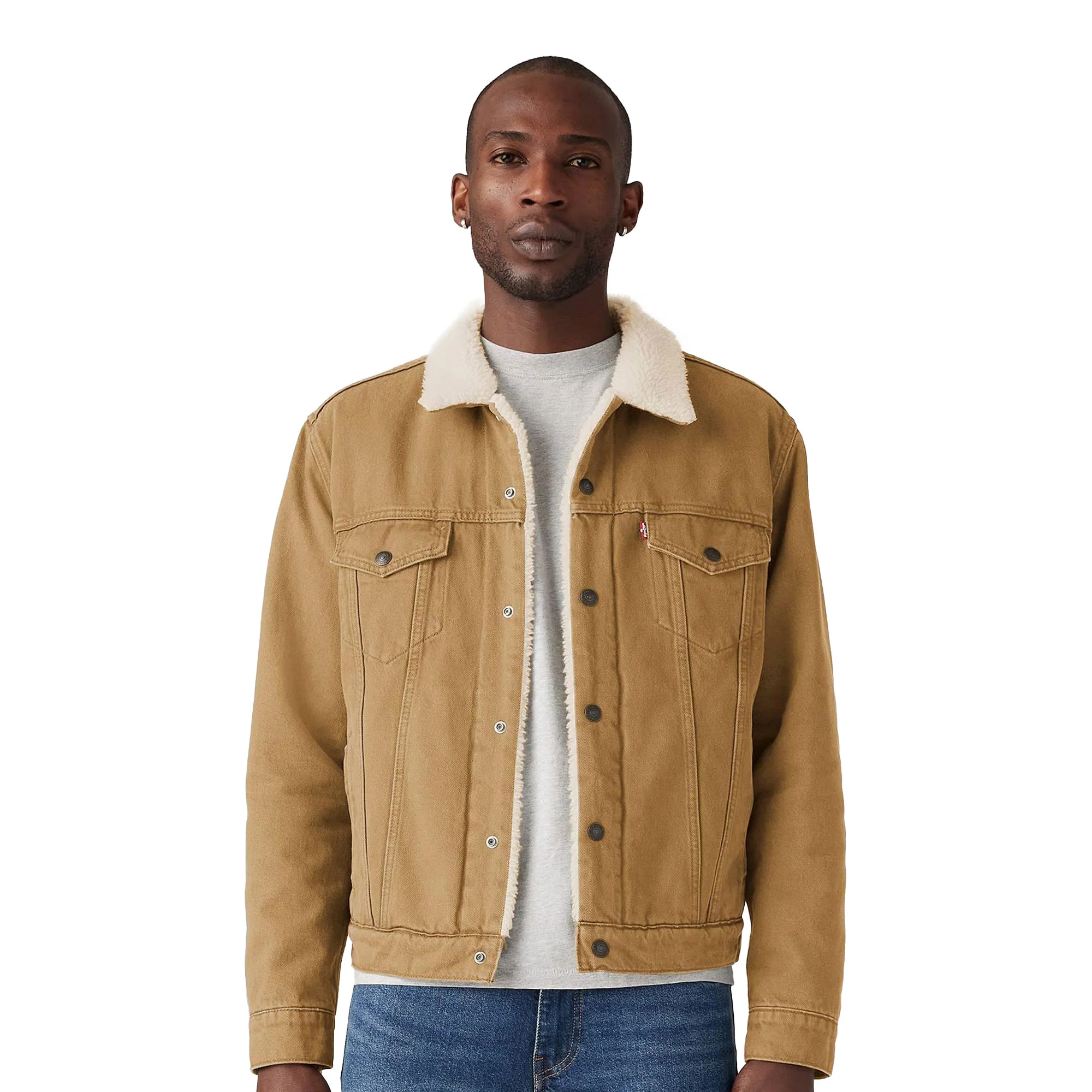 Levis Type 3 Sherpa Trucker Jacket Ermine