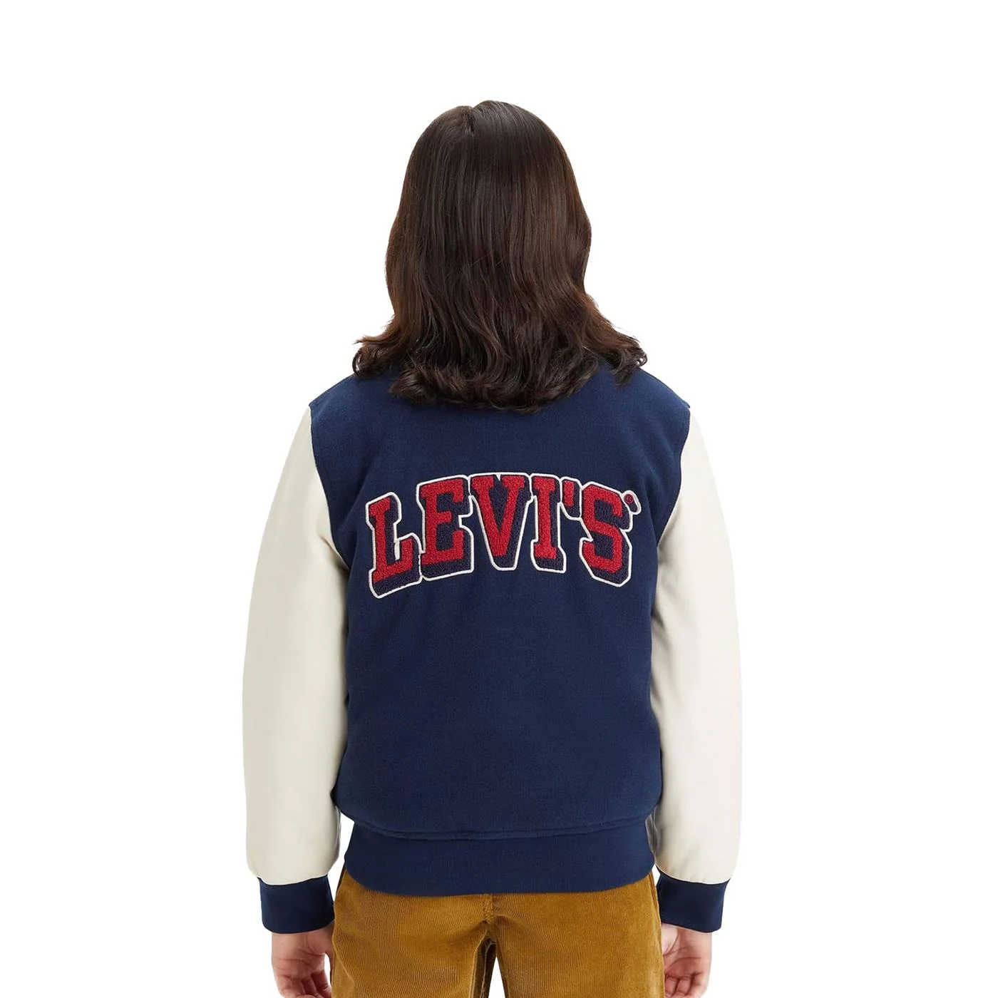 Levis Varsity Jacket Navy Blue - Image 2