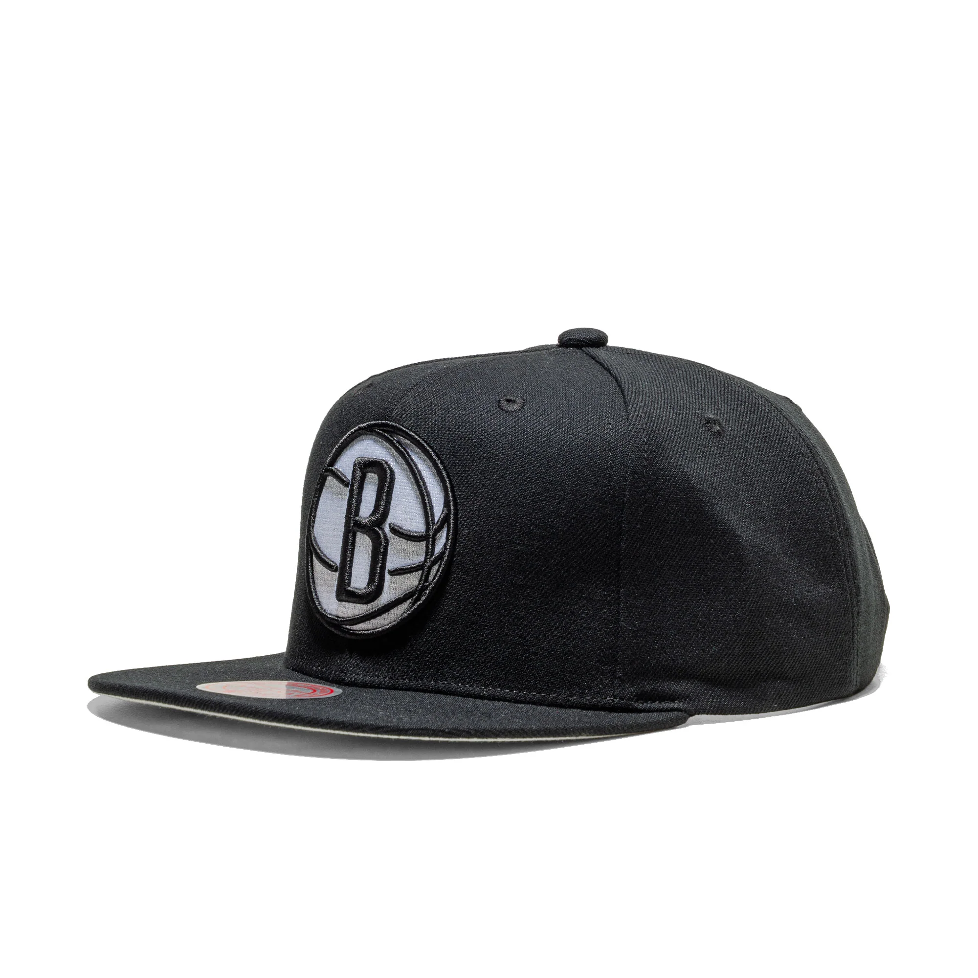 Mitchell & Ness Evergreen Black/White Snapback Nets - Image 2