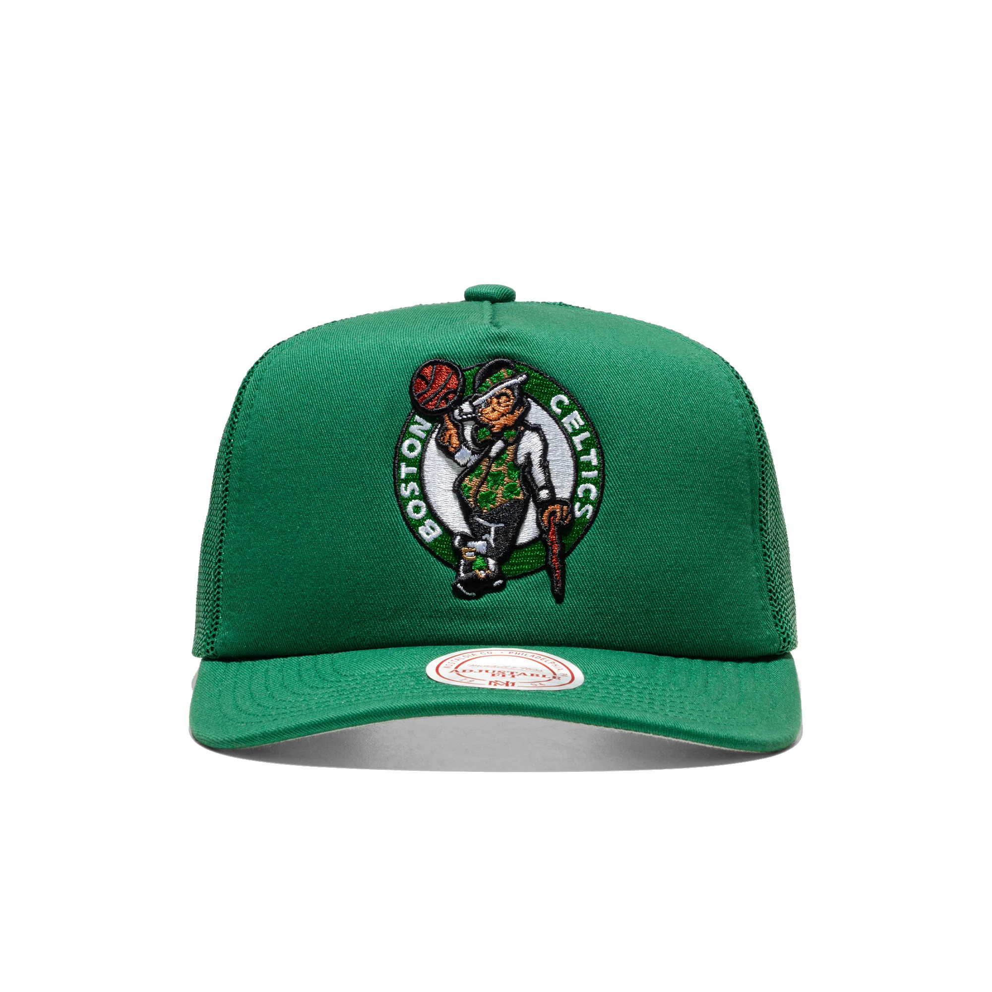 Mitchell & Ness Evergreen Trucker Hat Boston Celtics Green
