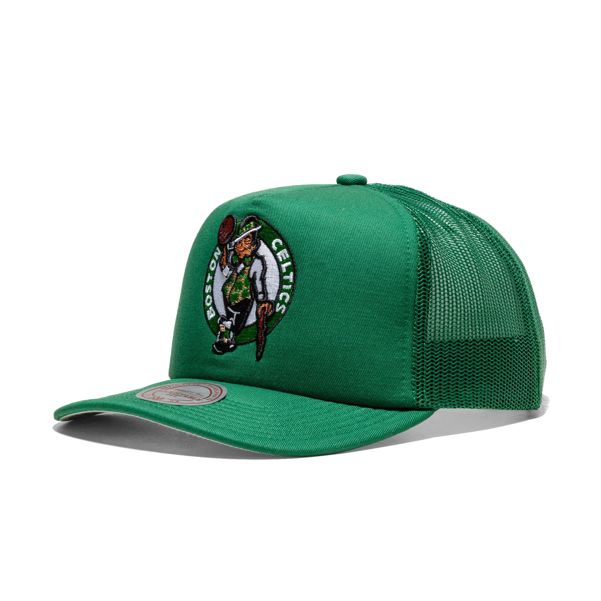 Mitchell & Ness Evergreen Trucker Hat Boston Celtics Green - Image 2