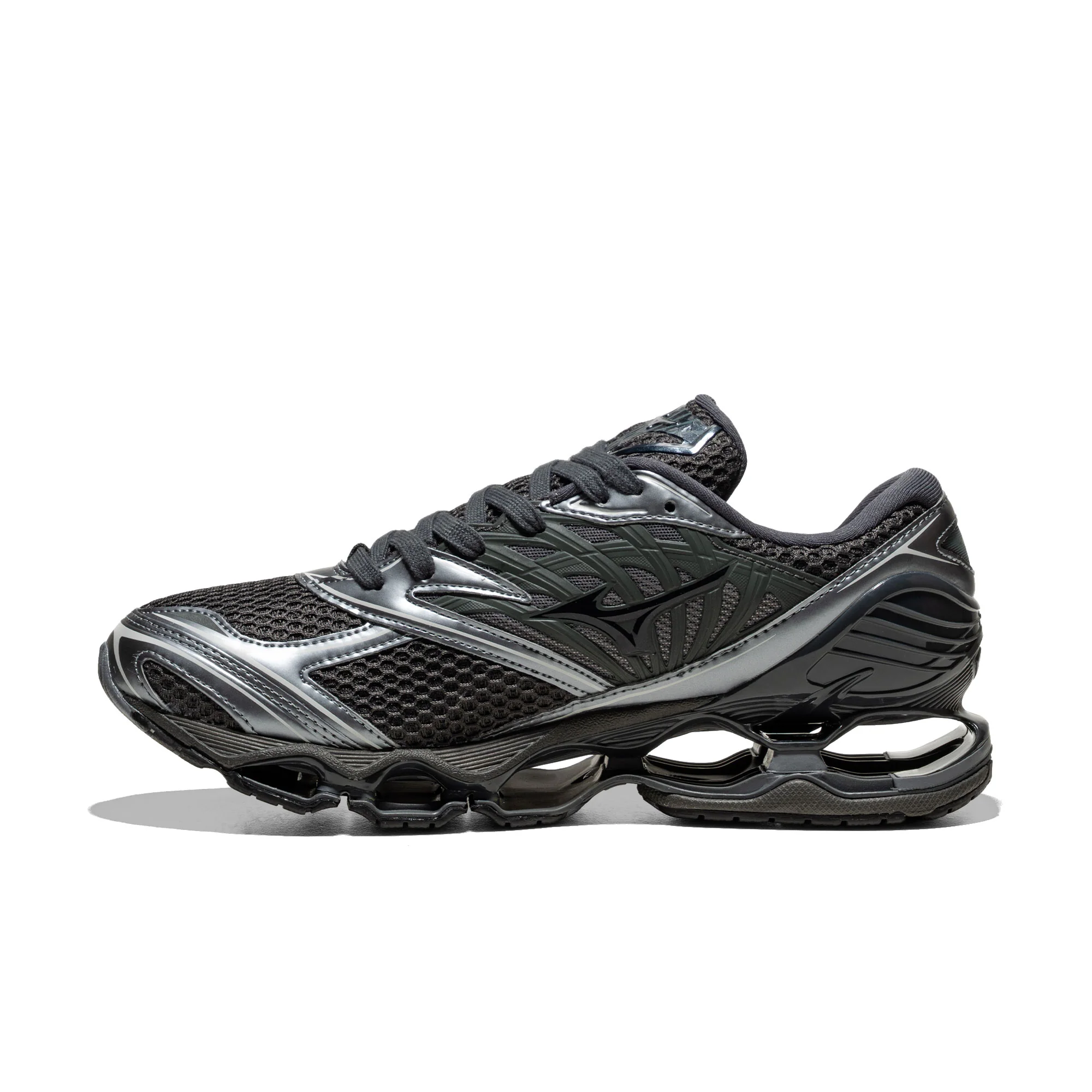 Mizuno Wave Prophecy LS Black Sand/Black/Metallic Gray - Image 3