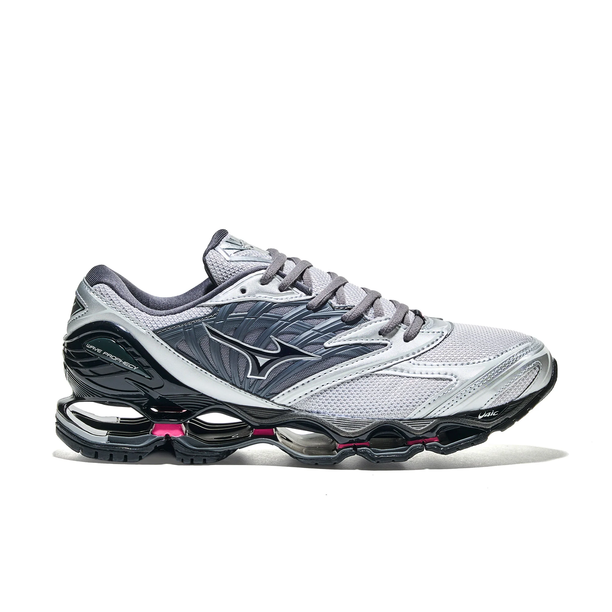 Mizuno Wave Prophecy LS Harbor Mist/Black/Fuchsia Purple