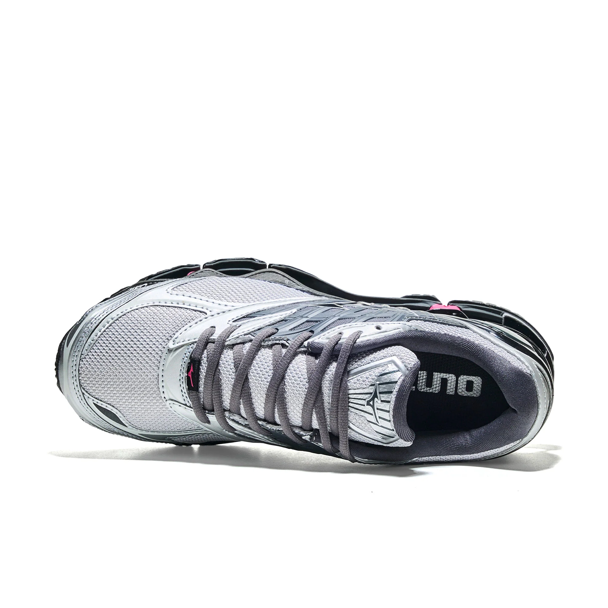 Mizuno Wave Prophecy LS Harbor Mist/Black/Fuchsia Purple - Image 5