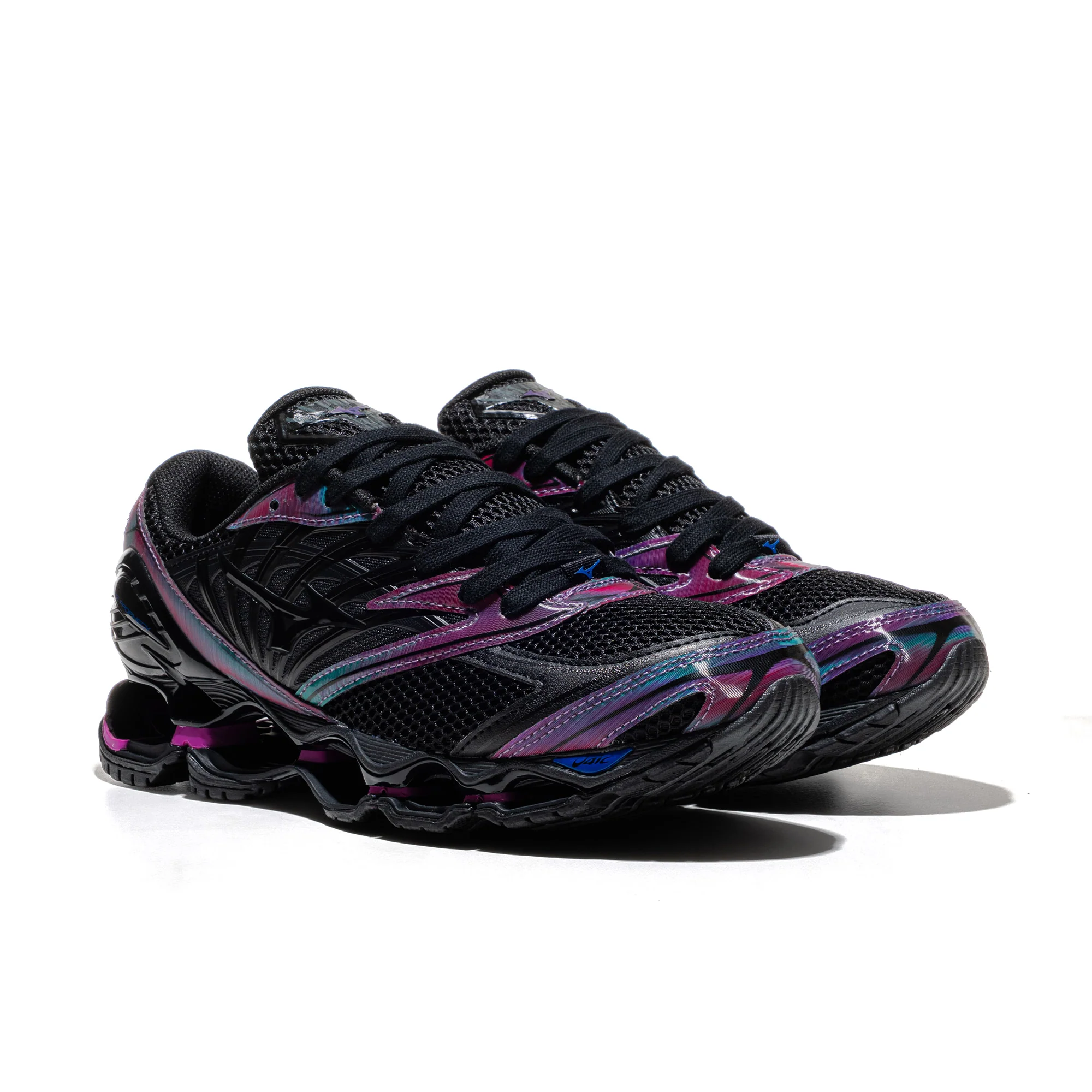 Mizuno Wave Prophecy LS Indigo/Black/Cattleya Orchid - Image 3