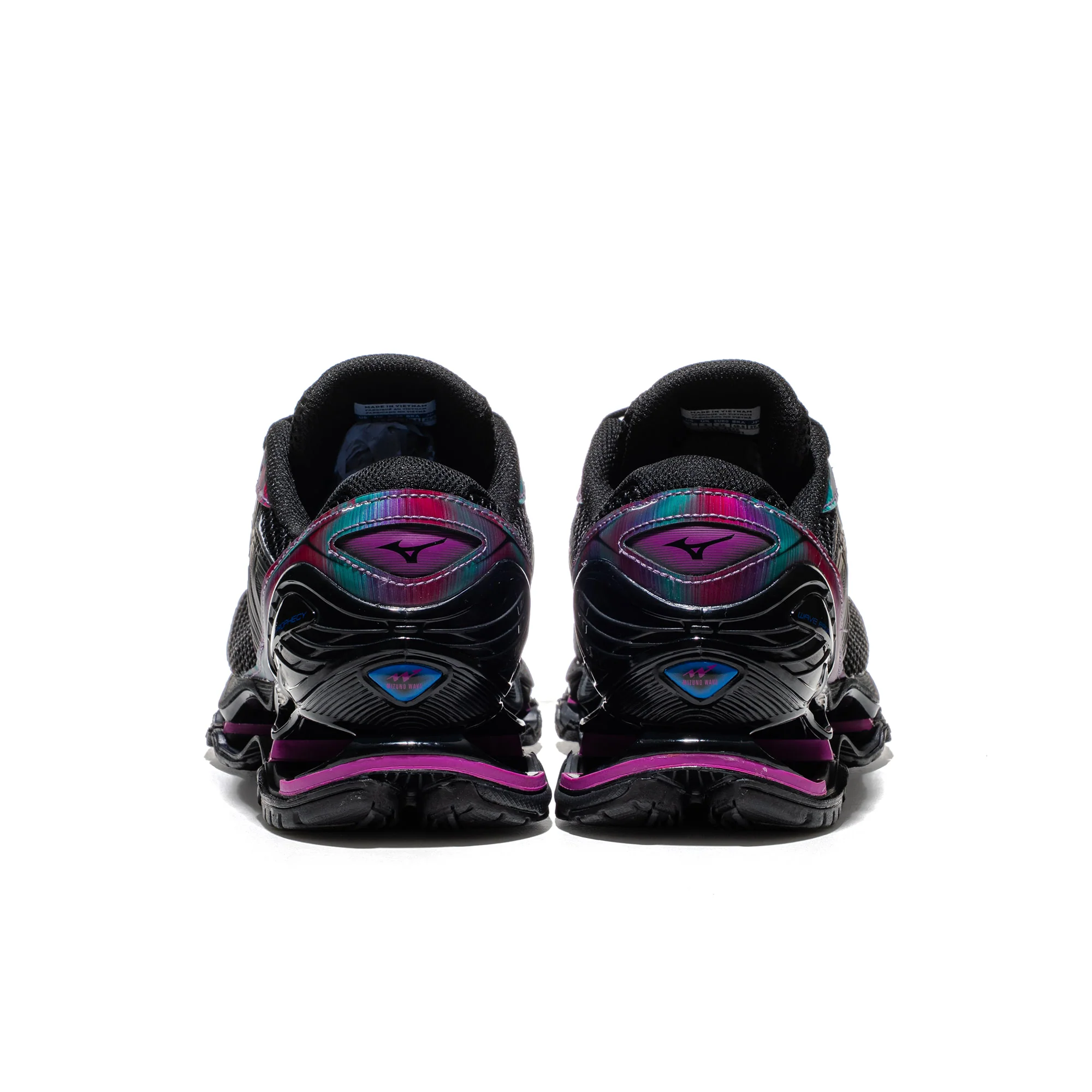Mizuno Wave Prophecy LS Indigo/Black/Cattleya Orchid - Image 4