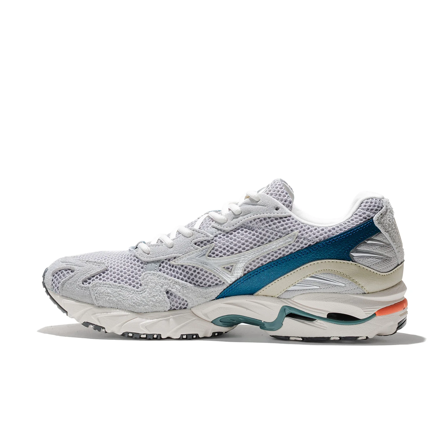Mizuno Wave Rider 10 Harbor Mist/Dawn Blue/Sailor Blue - Image 2