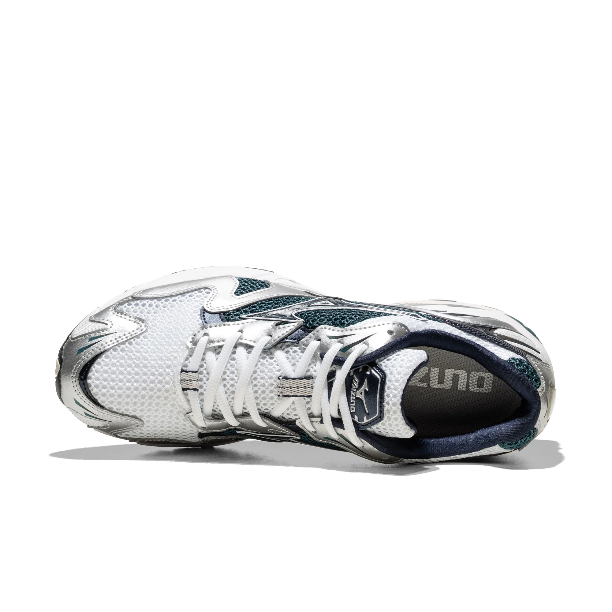 Mizuno Wave Rider 10 White/Baritone Blue/Deep Teal - Image 5