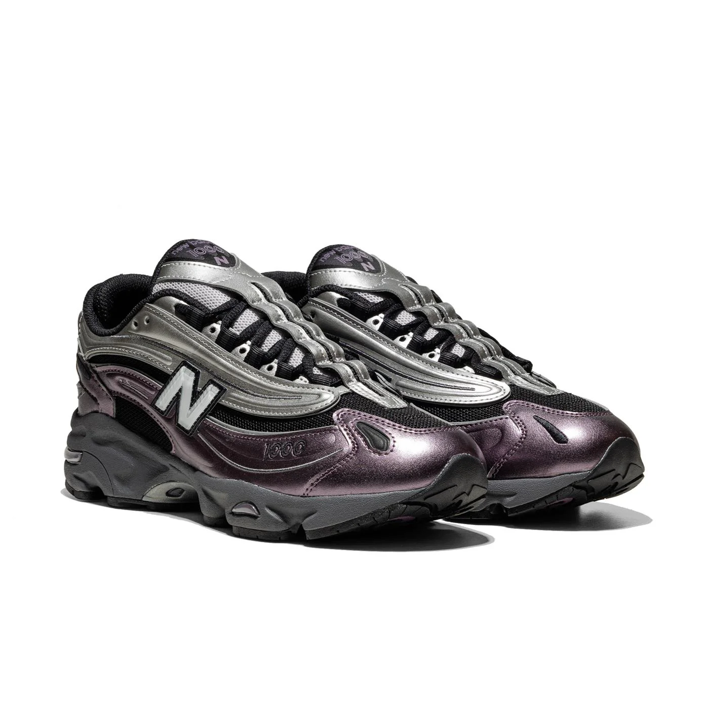 New Balance 1000 Dark Ice Wine/Grey - Image 2