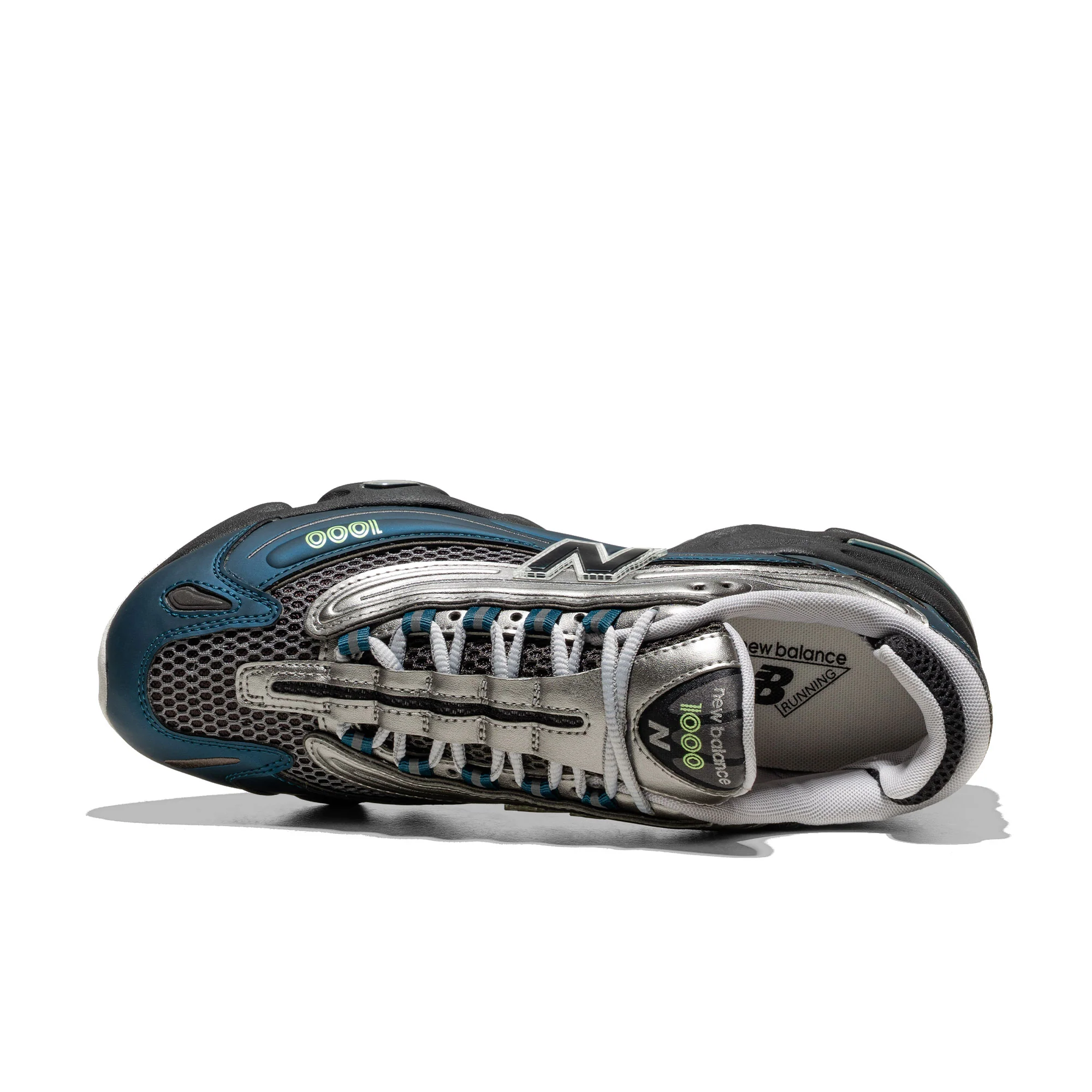 New Balance 1000 Deep Ocean/Dark Silver Metallic - Image 5
