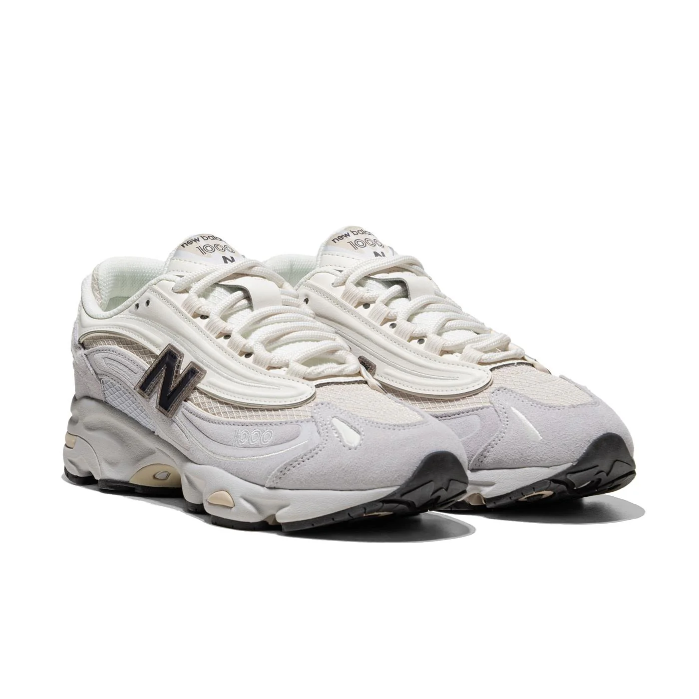 New Balance 1000 Pearl Grey/Black - Image 2
