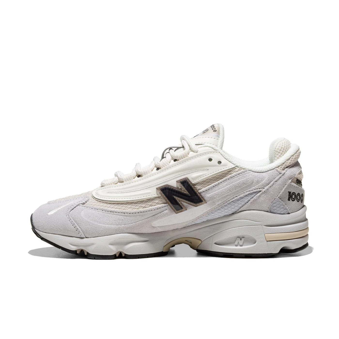 New Balance 1000 Pearl Grey/Black - Image 3