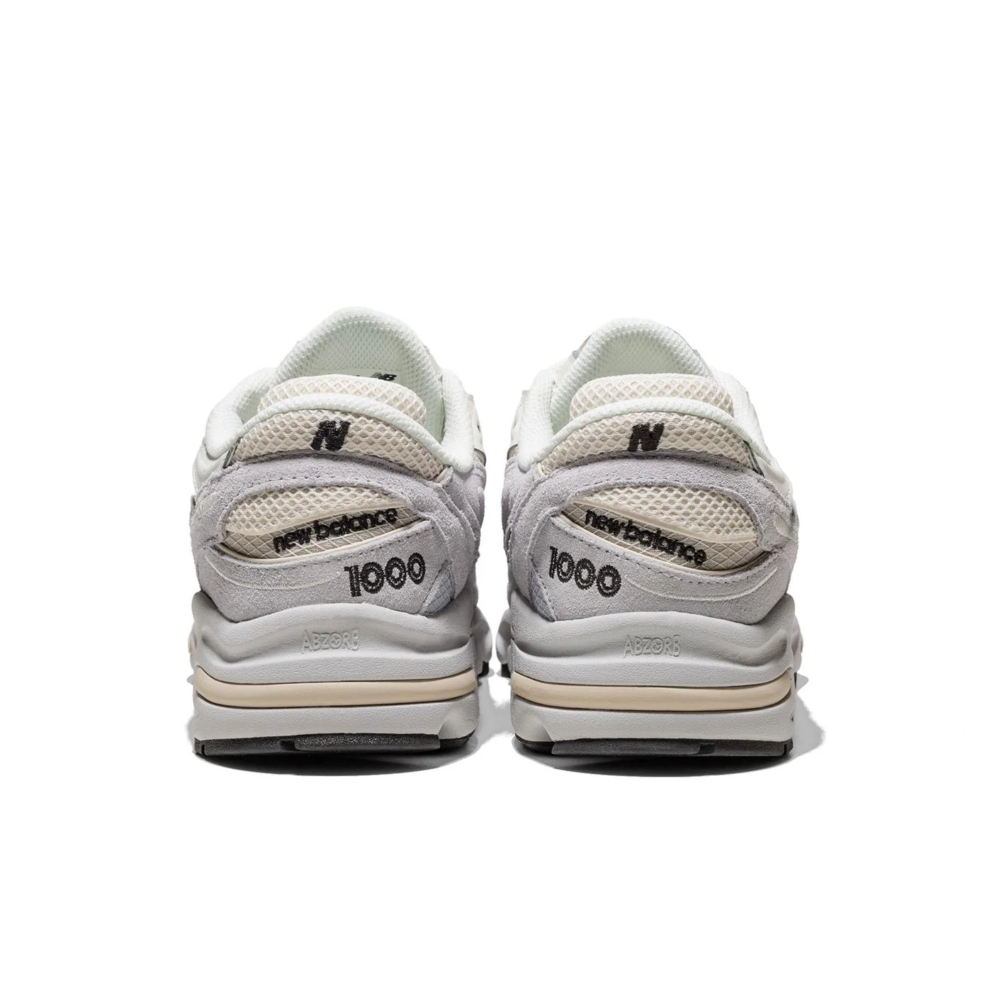New Balance 1000 Pearl Grey/Black - Image 4