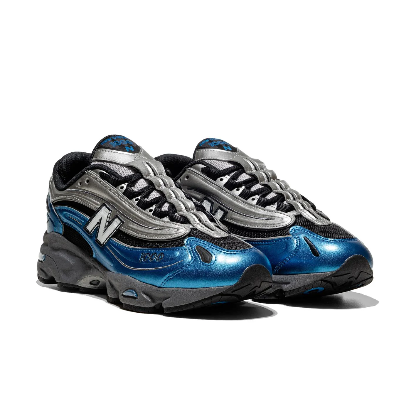 New Balance 1000 Sea Stone/Metallic Blue - Image 2