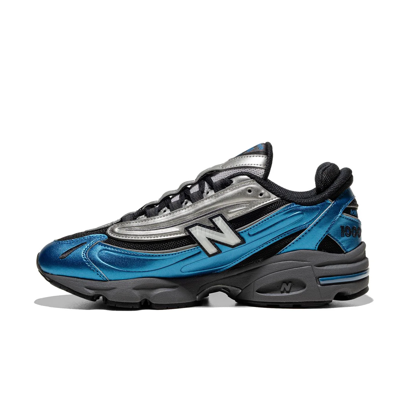 New Balance 1000 Sea Stone/Metallic Blue - Image 3