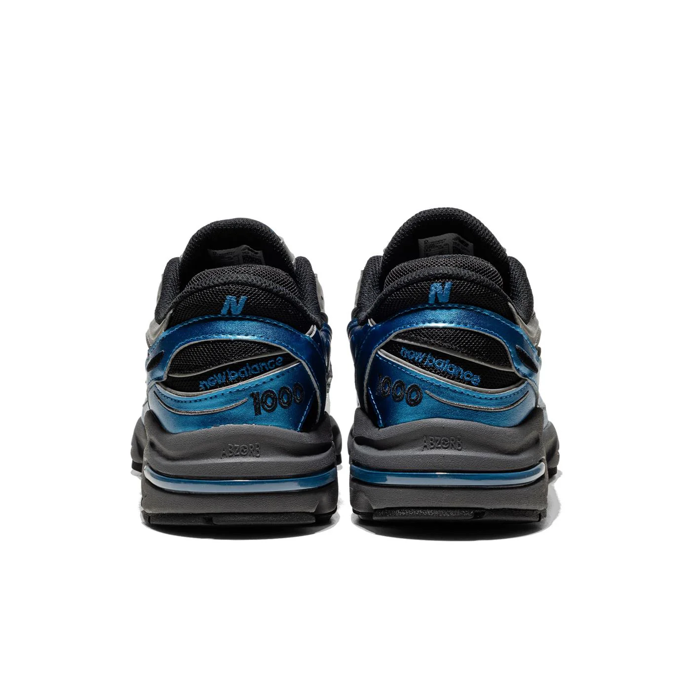 New Balance 1000 Sea Stone/Metallic Blue - Image 4