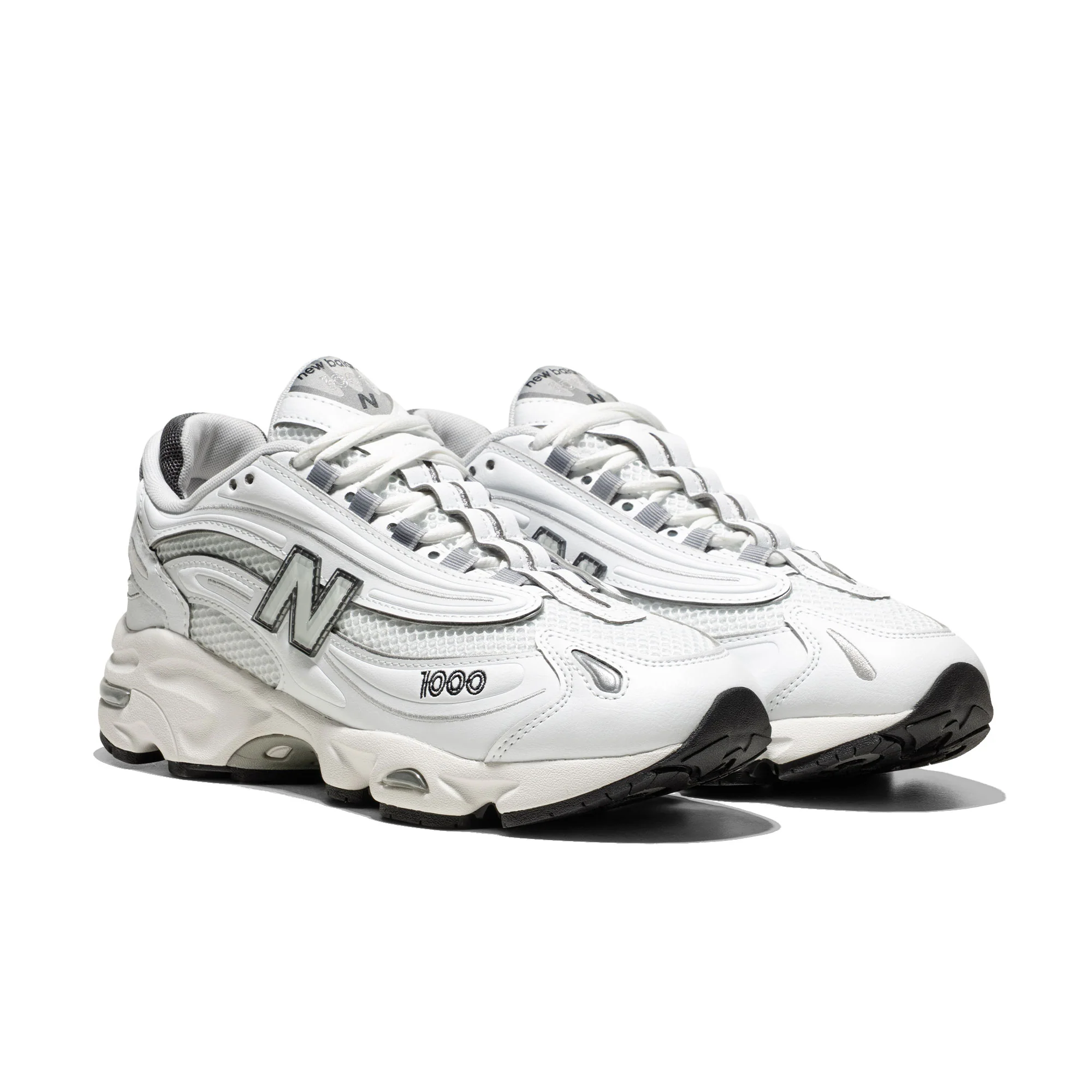 New Balance 1000 White/Grey Matter/Slate Grey - Image 2