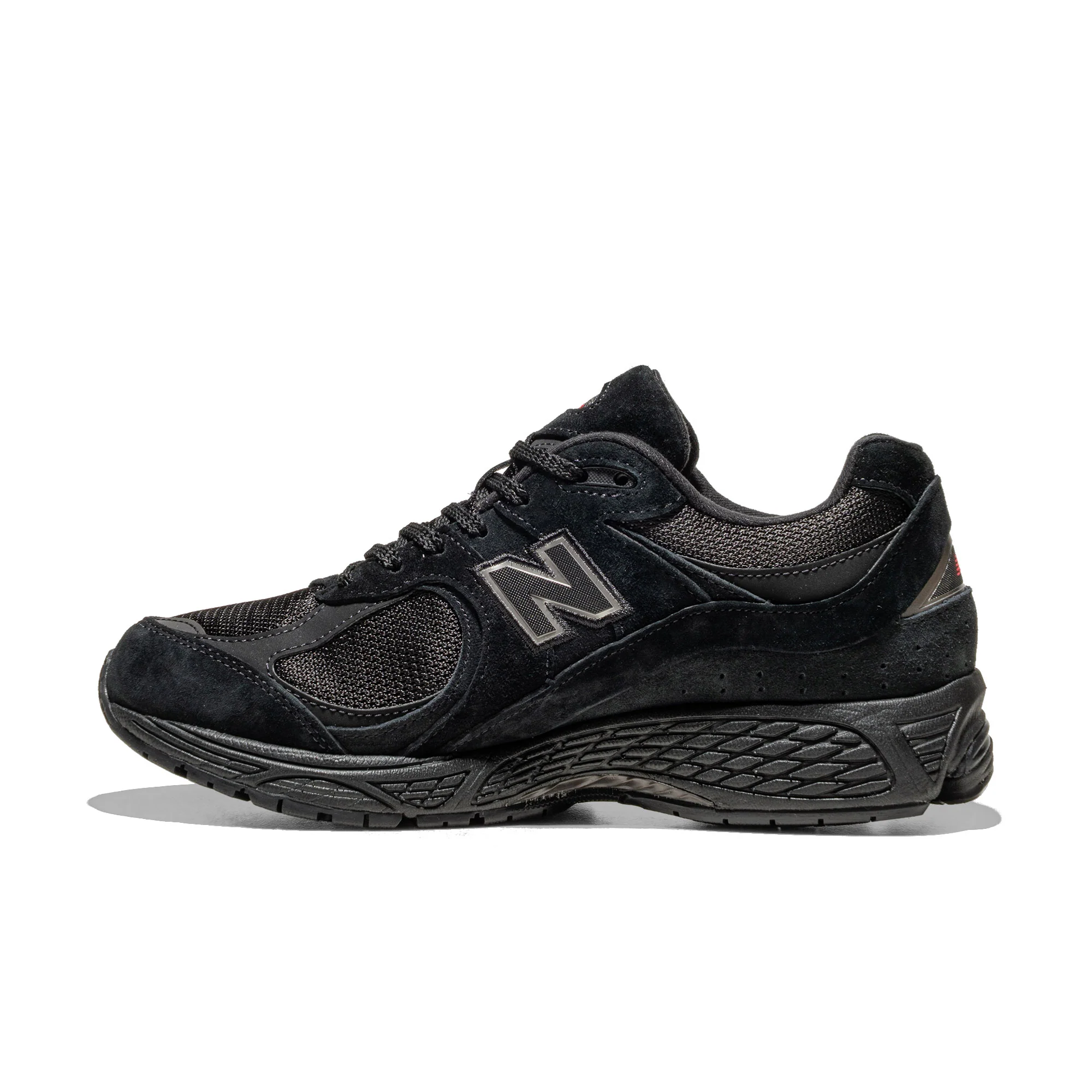 New Balance 2002R Black/Urgent Red - Image 3