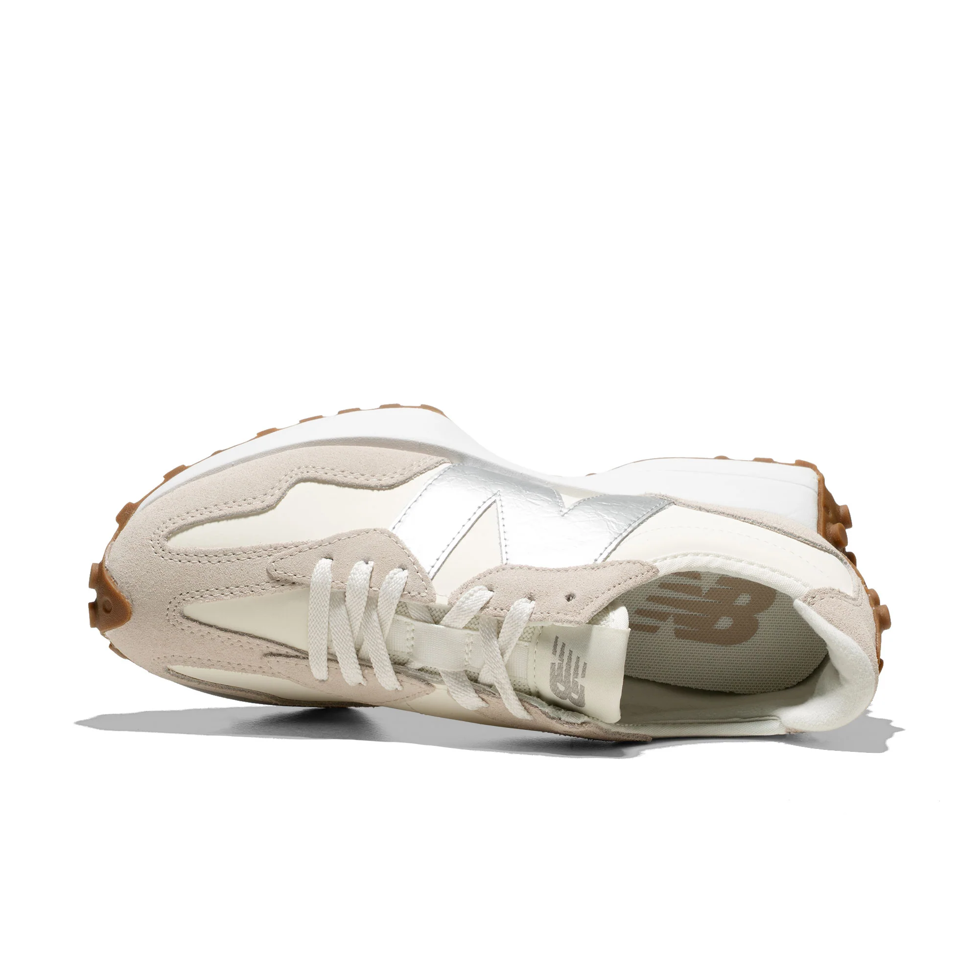 New Balance 327 Angora/Silver Metallic - Image 5