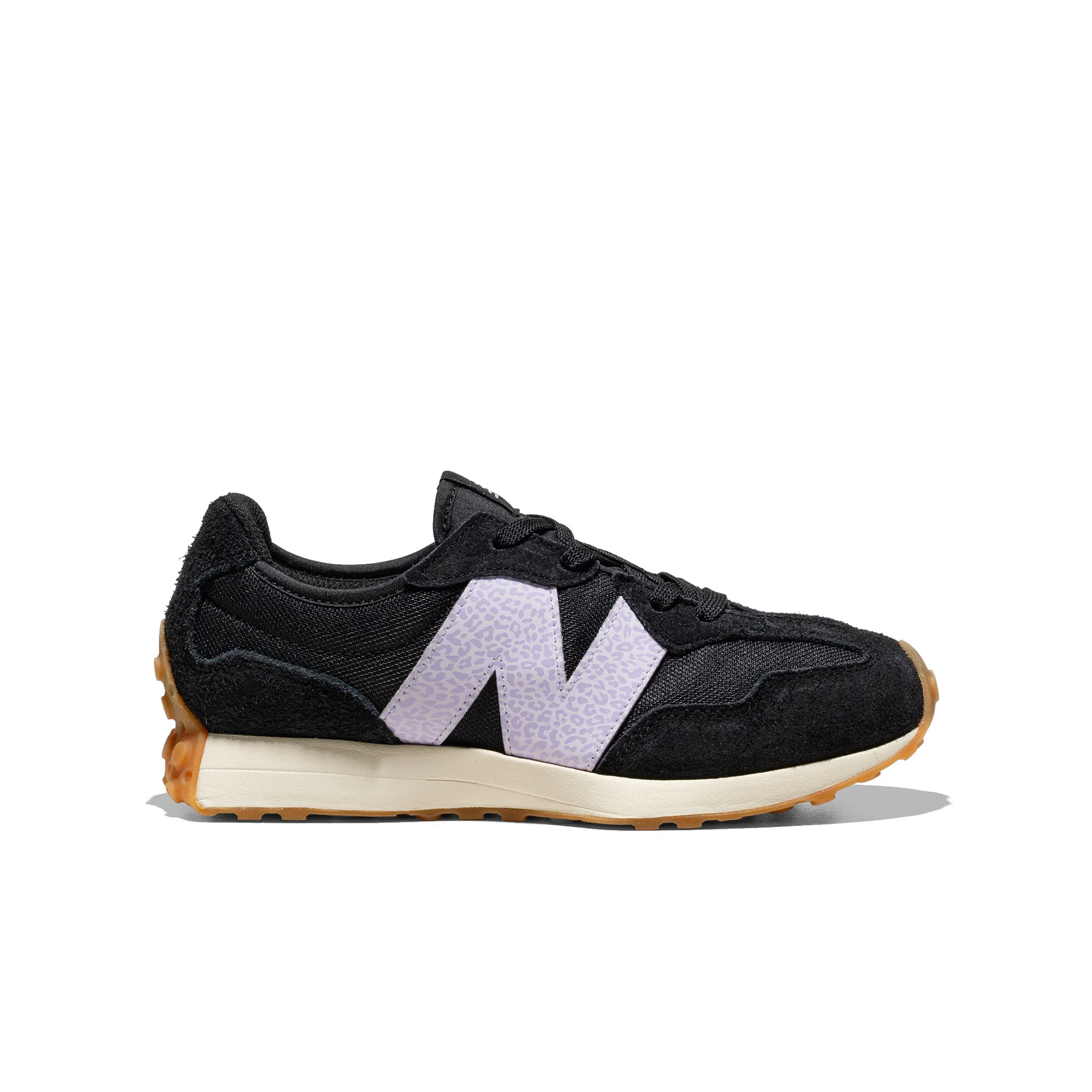 New Balance 327 Black/Bright Lavender