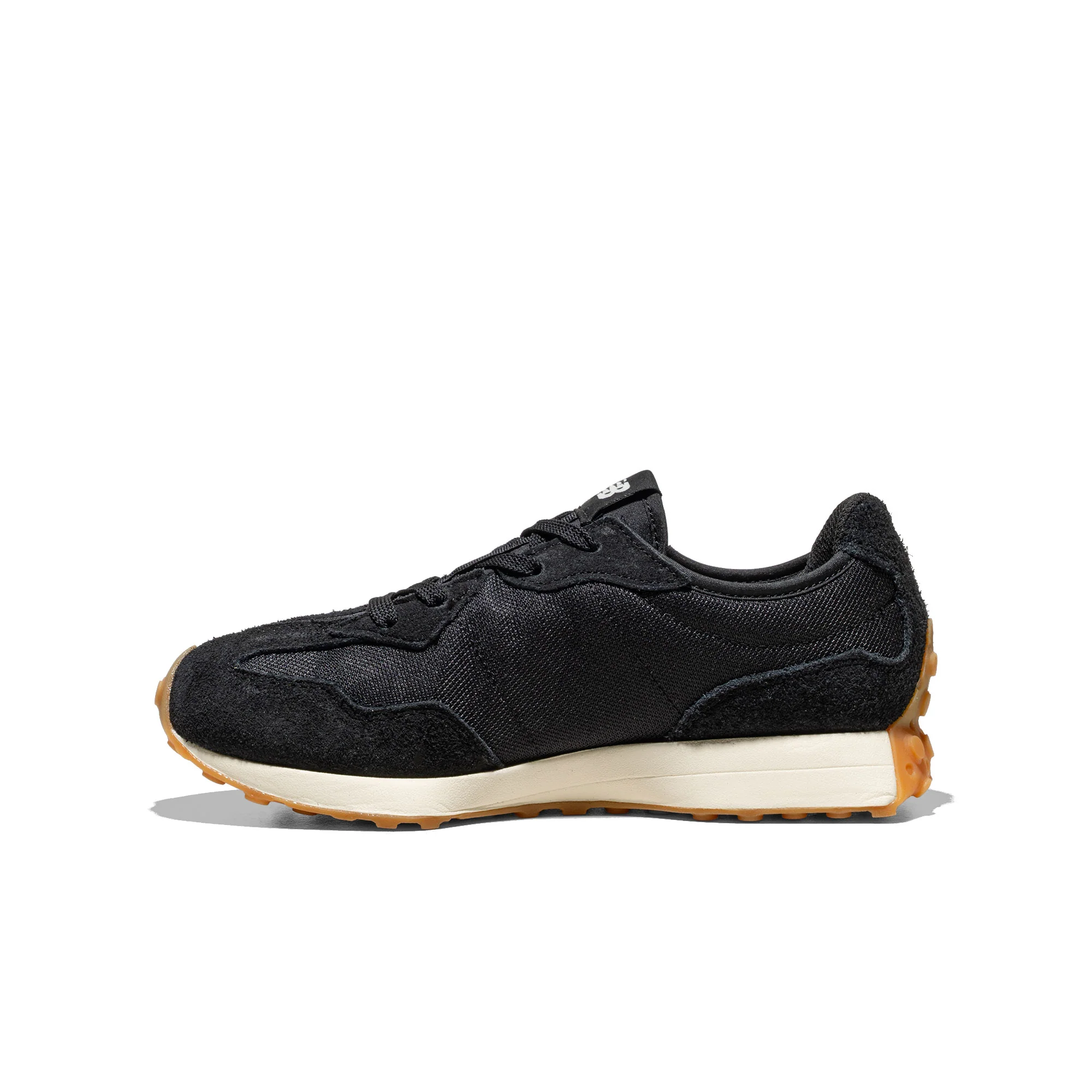 New Balance 327 Black/Bright Lavender - Image 3
