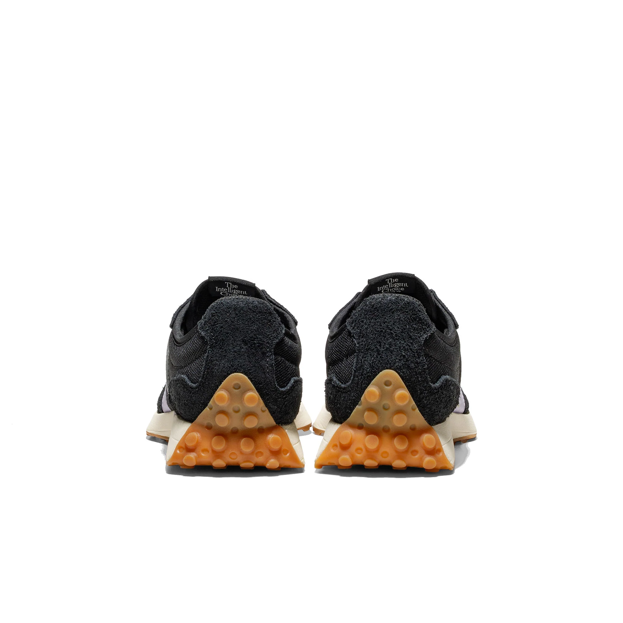 New Balance 327 Black/Bright Lavender - Image 4