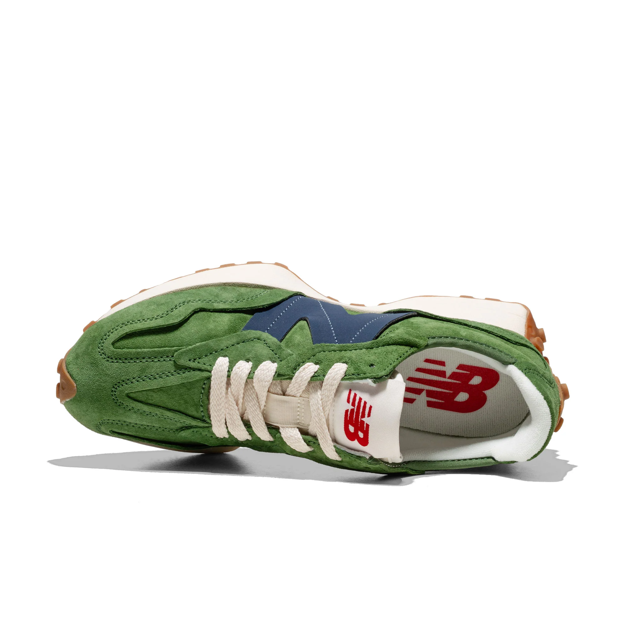 New Balance 327 Dark Alpine Green/Navy - Image 5
