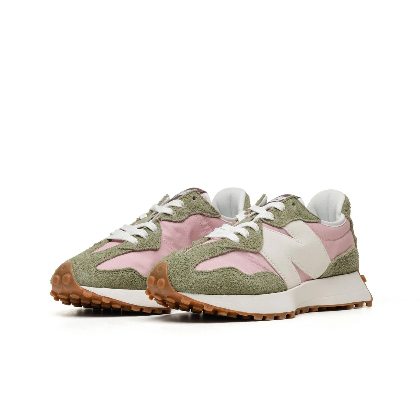 New Balance 327 Dark Olivine/Licorice - Image 3
