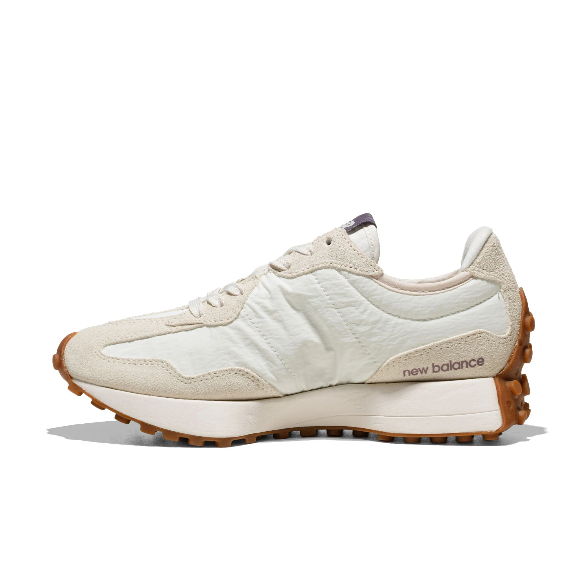New Balance 327 Linen/Sea Salt/Dark Ice Wine - Image 3
