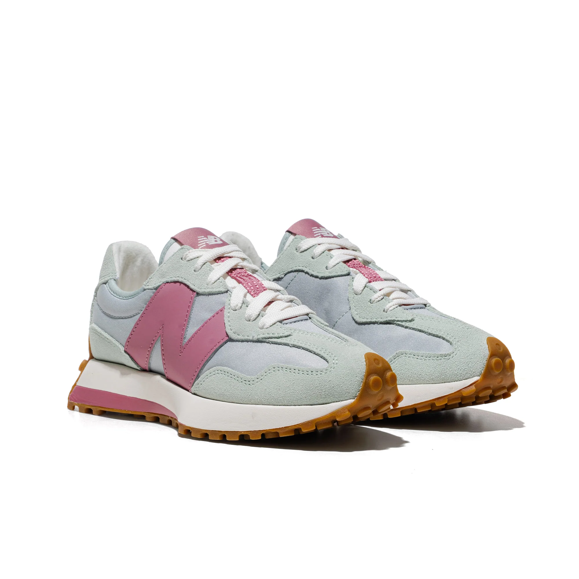 New Balance 327 Lone Star Grey/Rosewood - Image 3