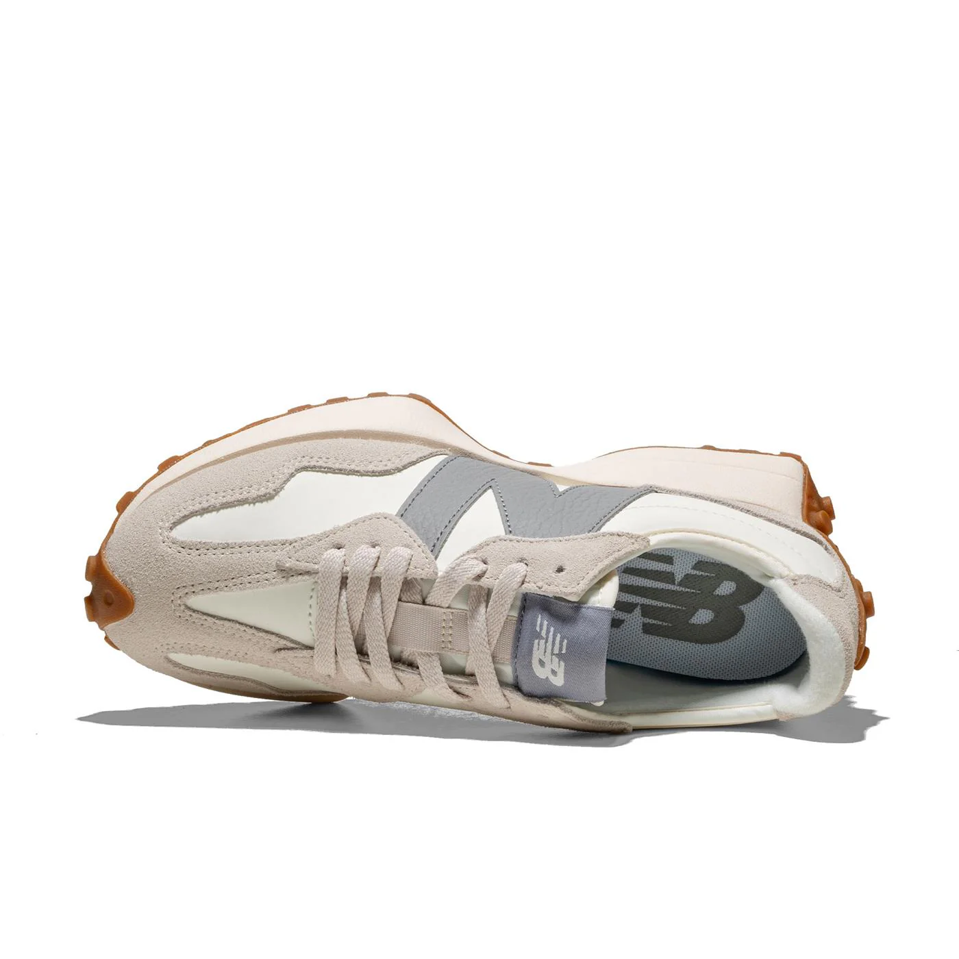 New Balance 327 Moonbeam/Shadow Grey - Image 5