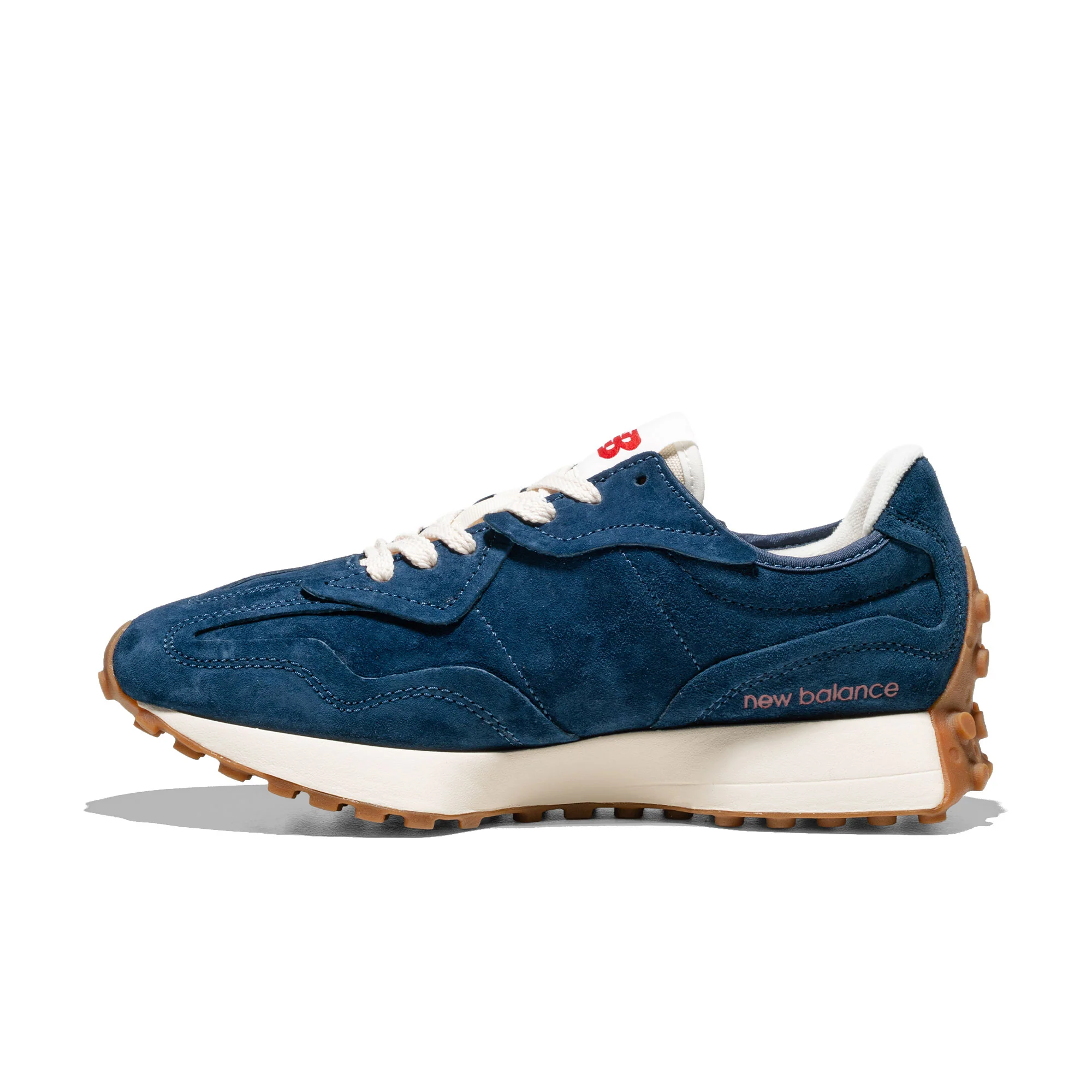 New Balance 327 NB Navy/Monarch Burgundy - Image 3