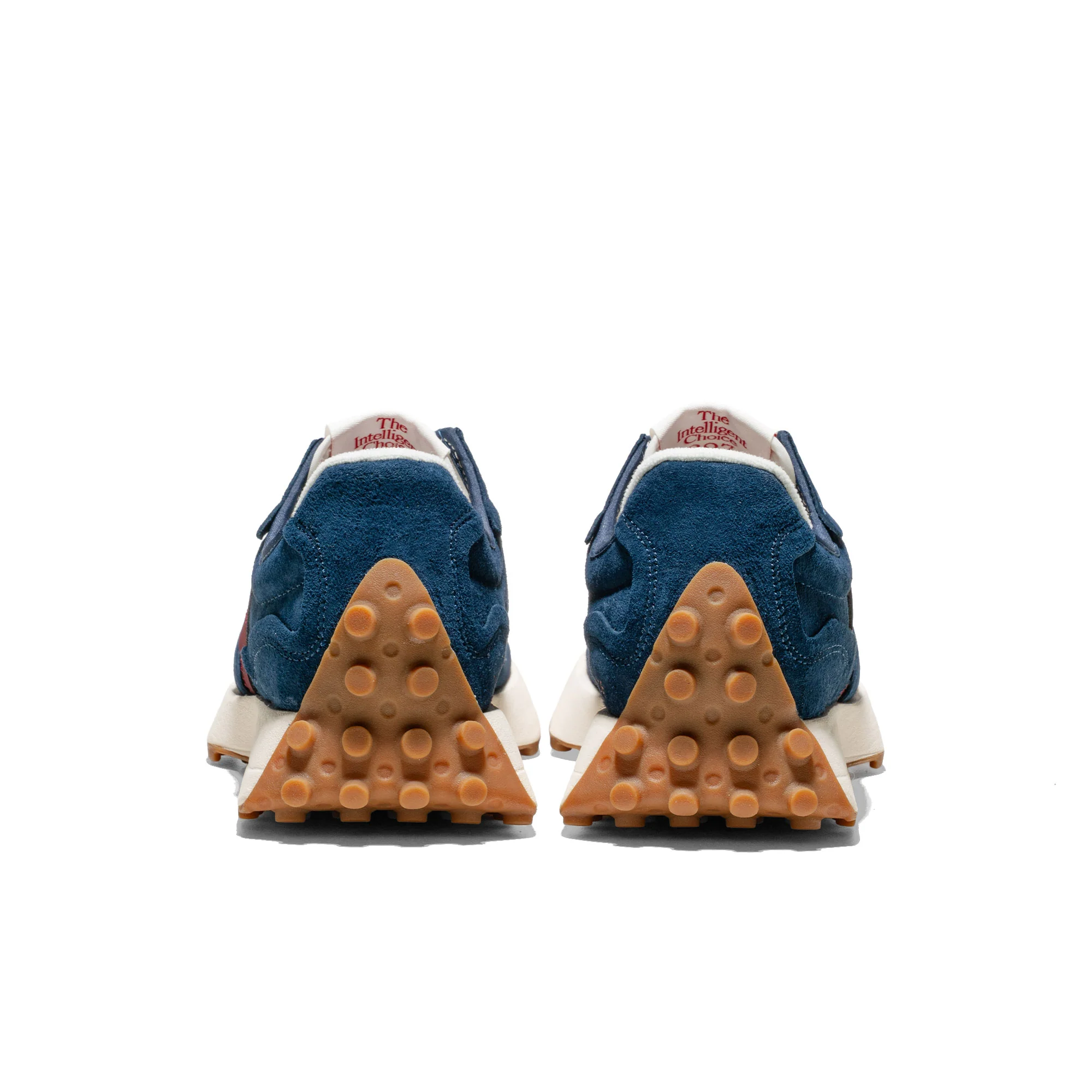 New Balance 327 NB Navy/Monarch Burgundy - Image 4