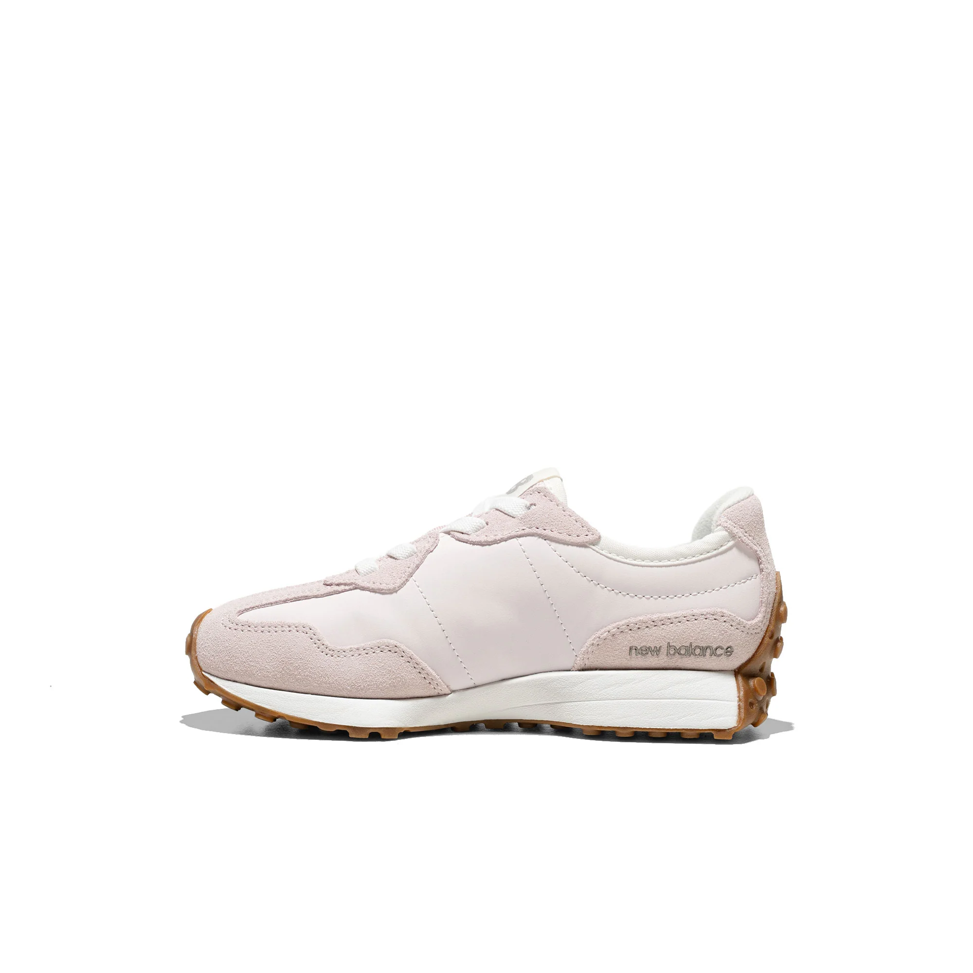 New Balance 327 Pink Salt/Dark Silver Metallic - Image 3