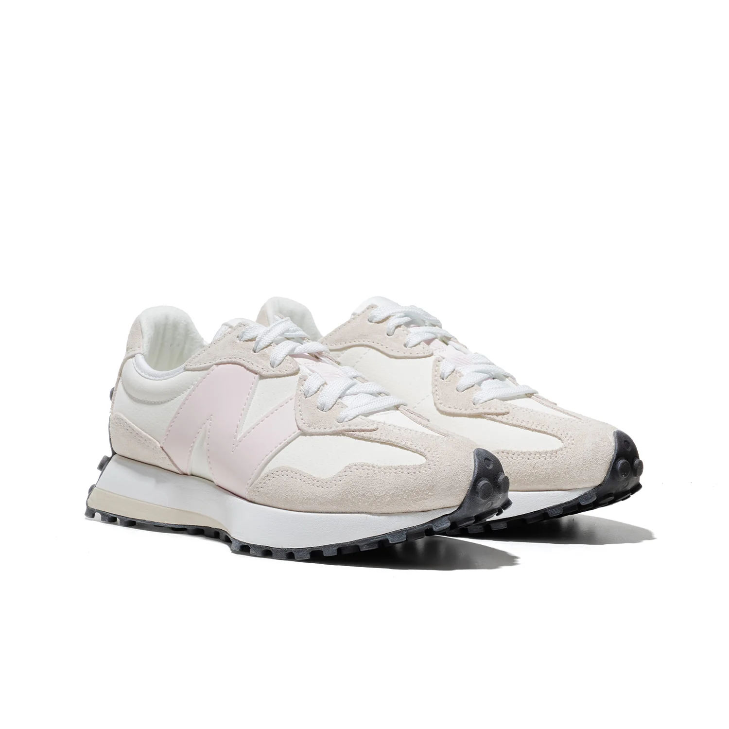 New Balance 327 Sea Salt/Pink Salt - Image 3