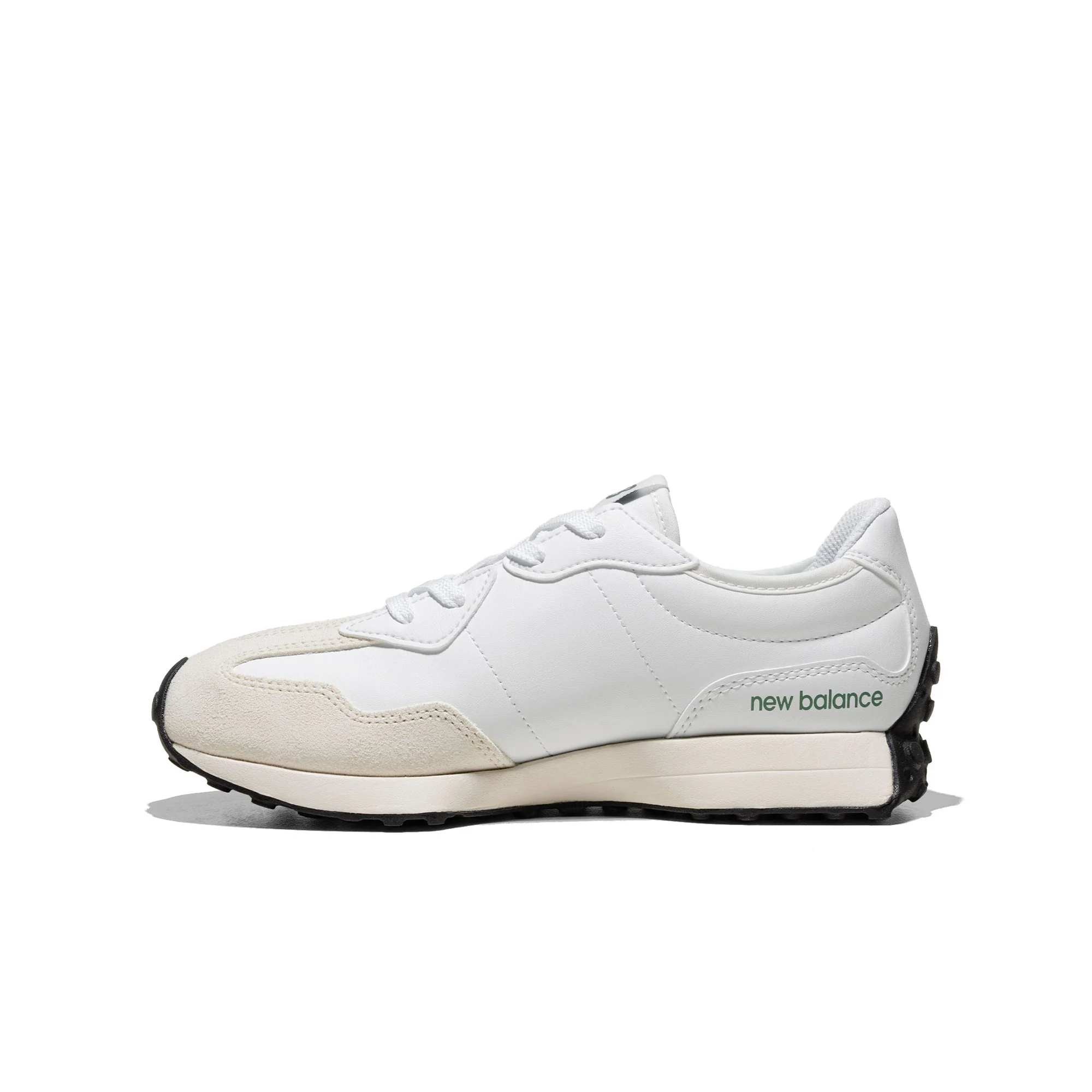 New Balance 327 White/Dark Juniper - Image 3