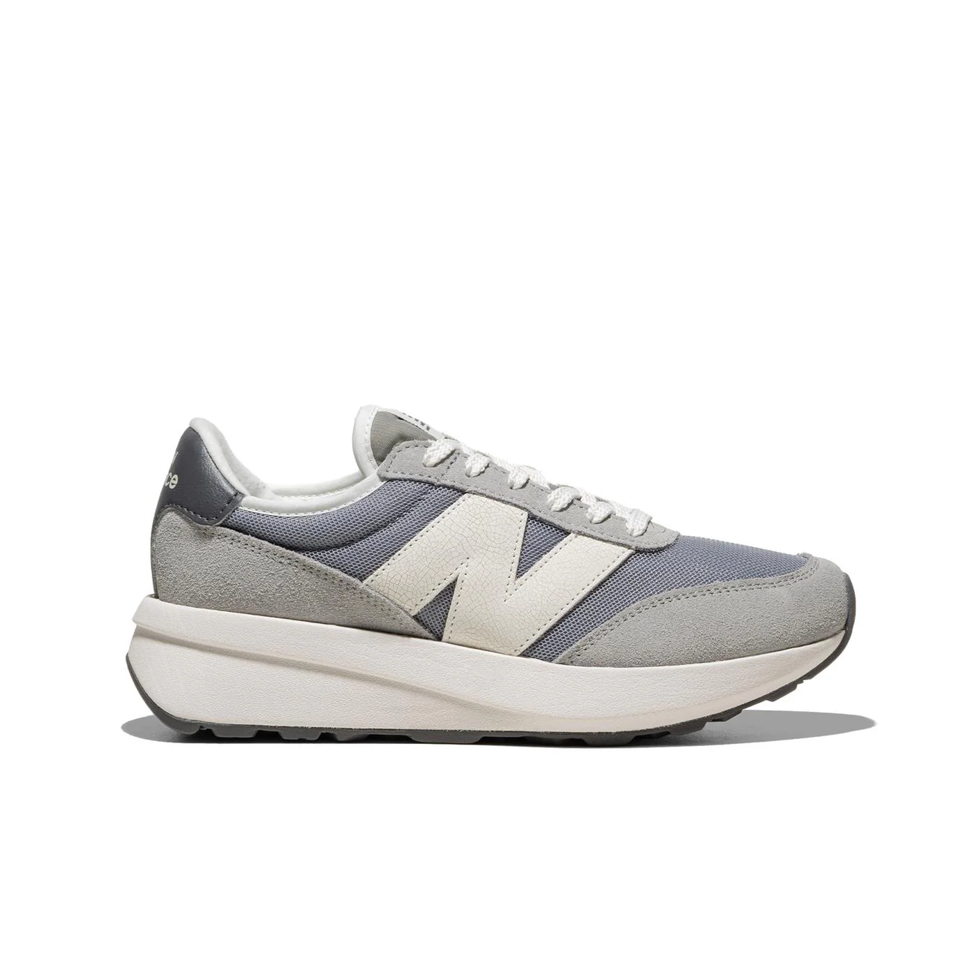 New Balance 370 Concrete/Sea Salt