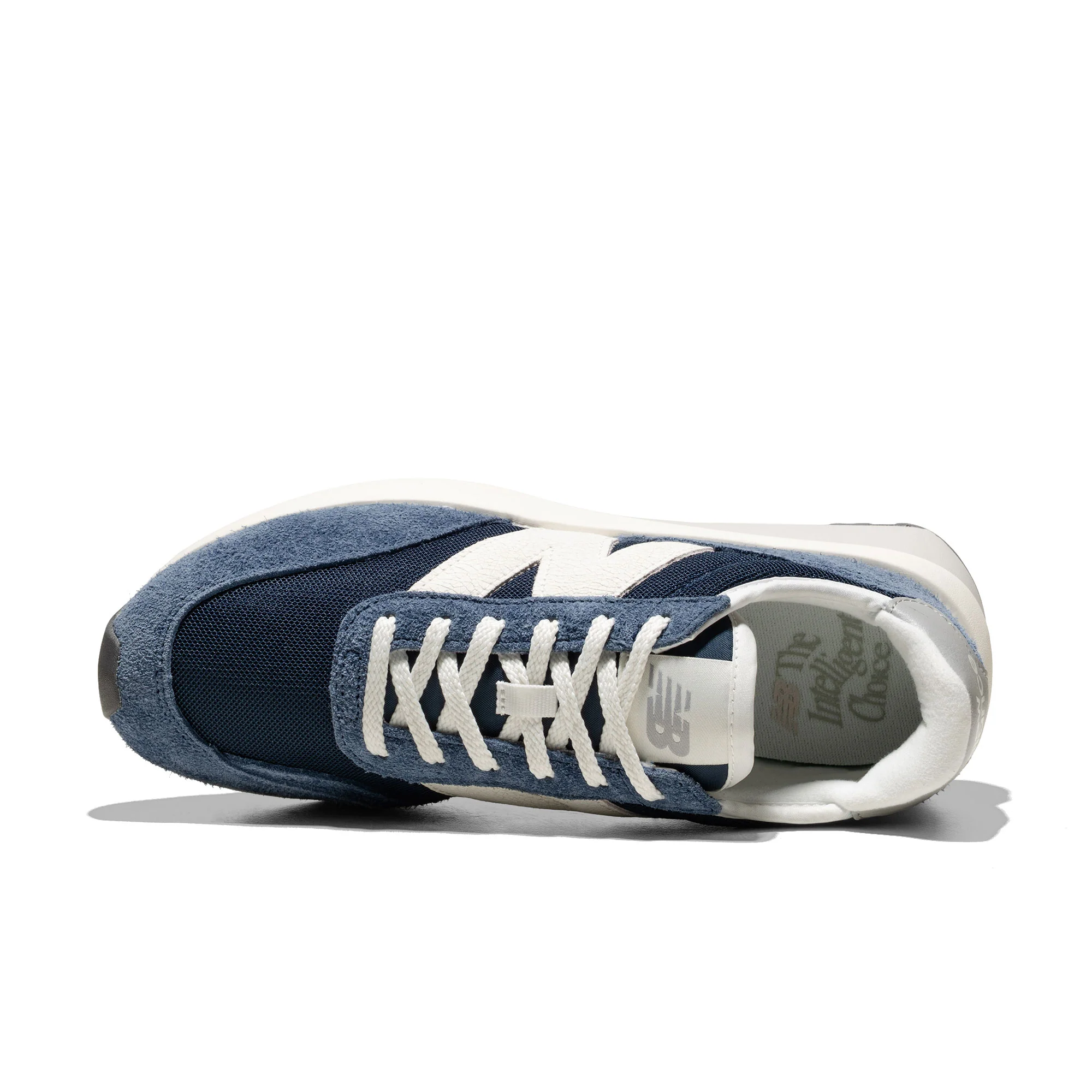 New Balance 370 NB Navy/White - Image 5