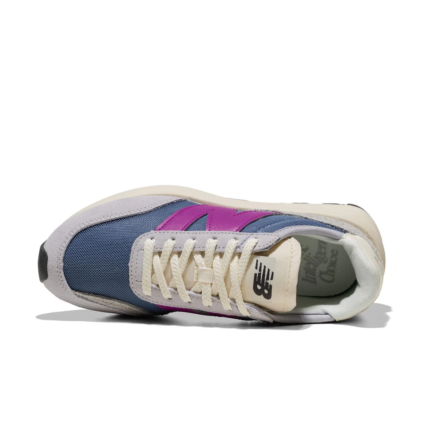 New Balance 370 Pearl Grey/Passion Fruit - Image 5