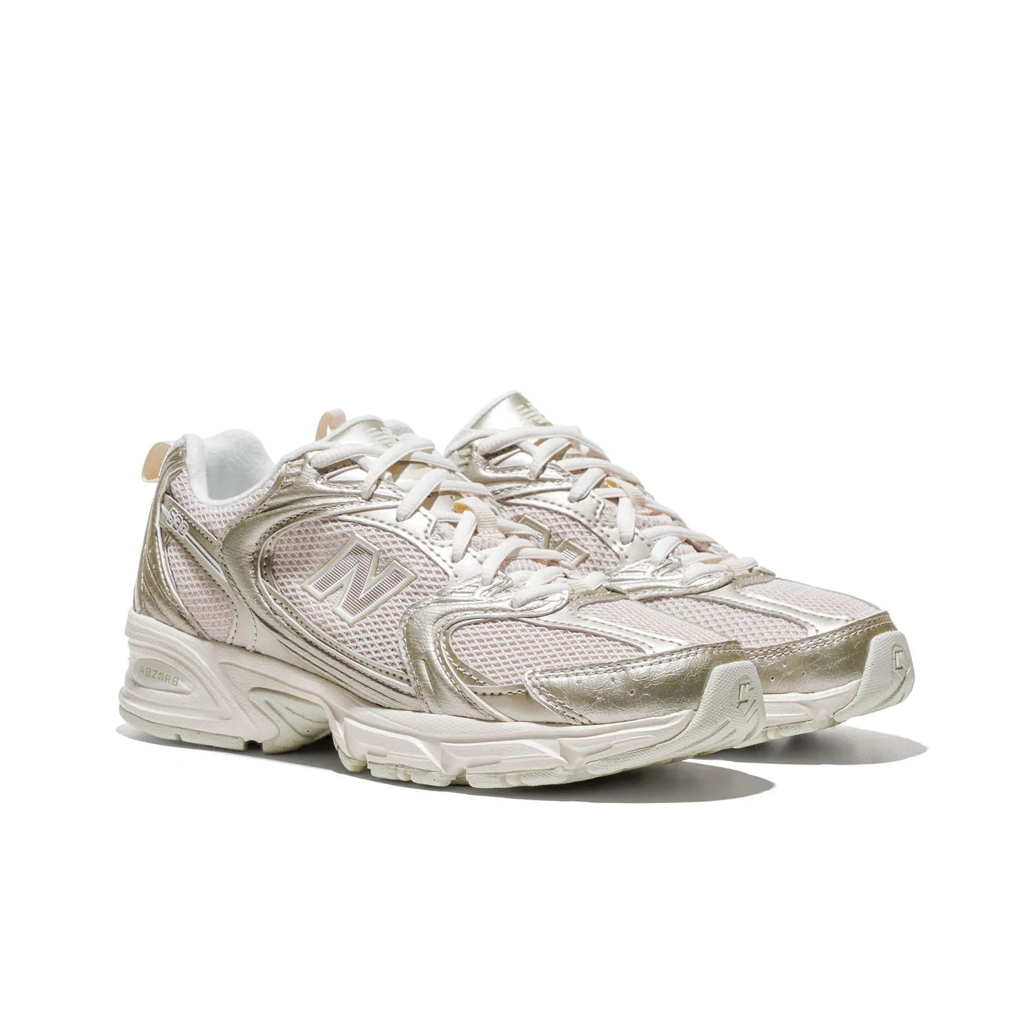 New Balance 530 Gold Metallic/Linen - Image 3