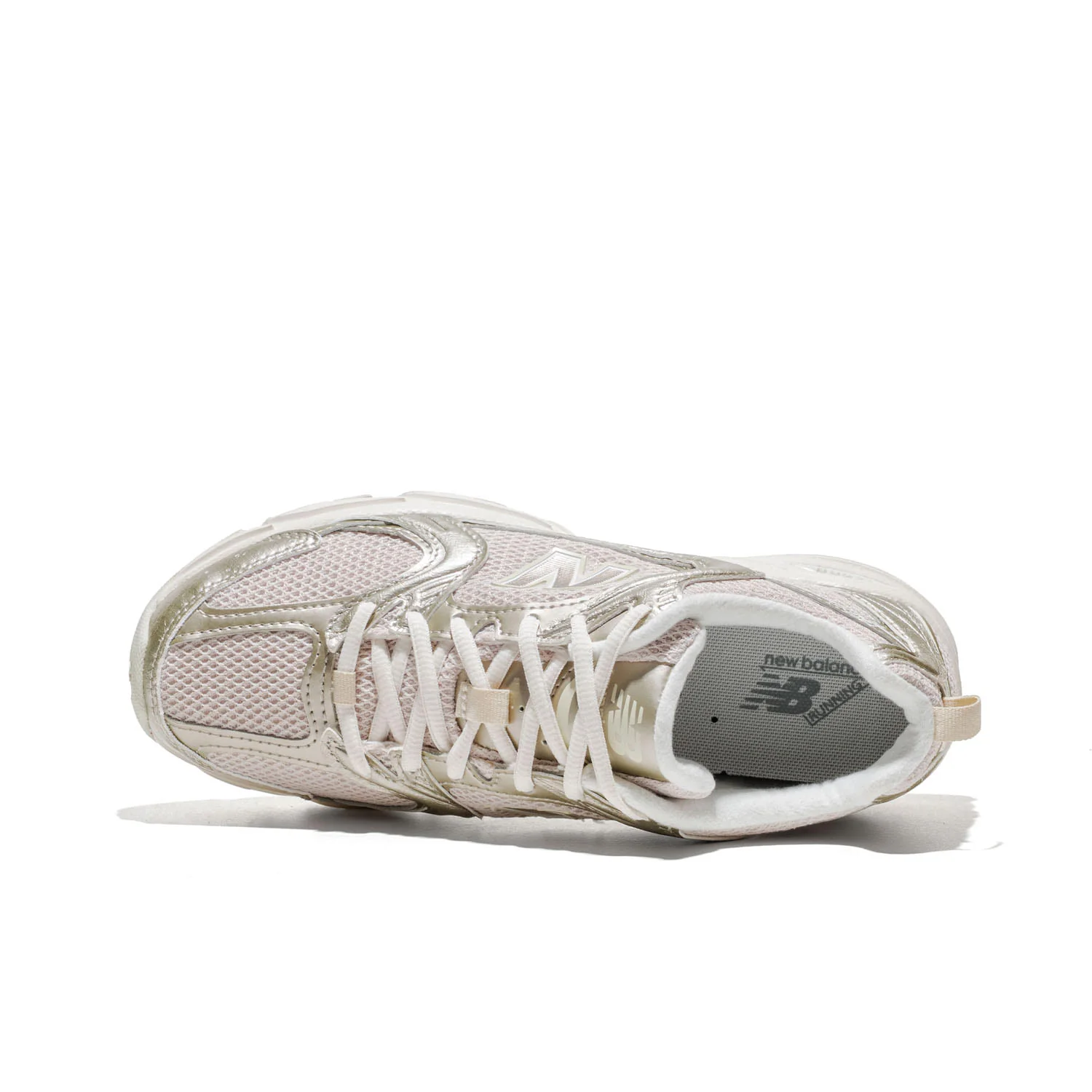New Balance 530 Gold Metallic/Linen - Image 5