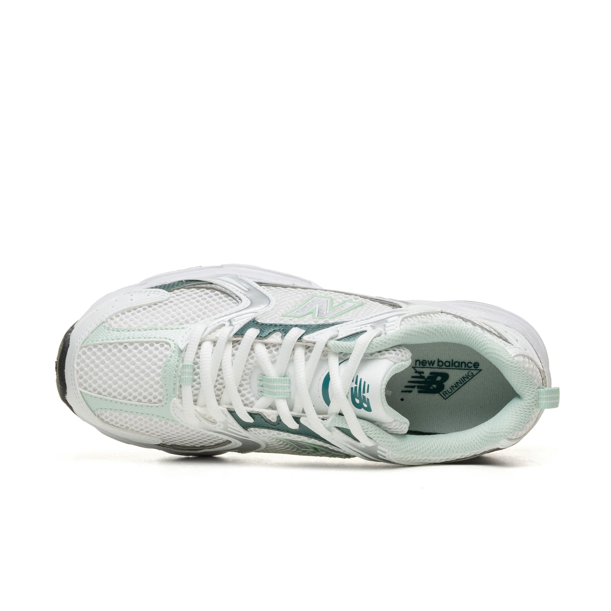 New Balance 530 White/New Spruce - Image 5