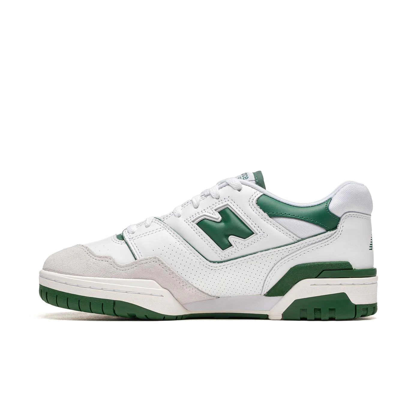 New Balance 550 White/Team Forest Green - Image 2