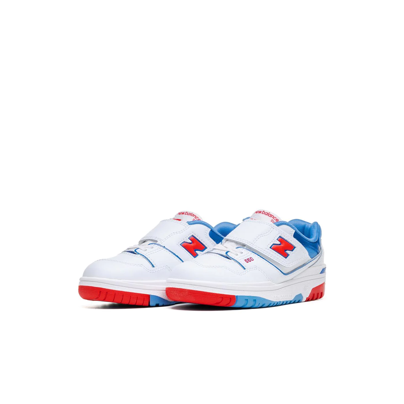 New Balance 550 White/True Red - Image 3