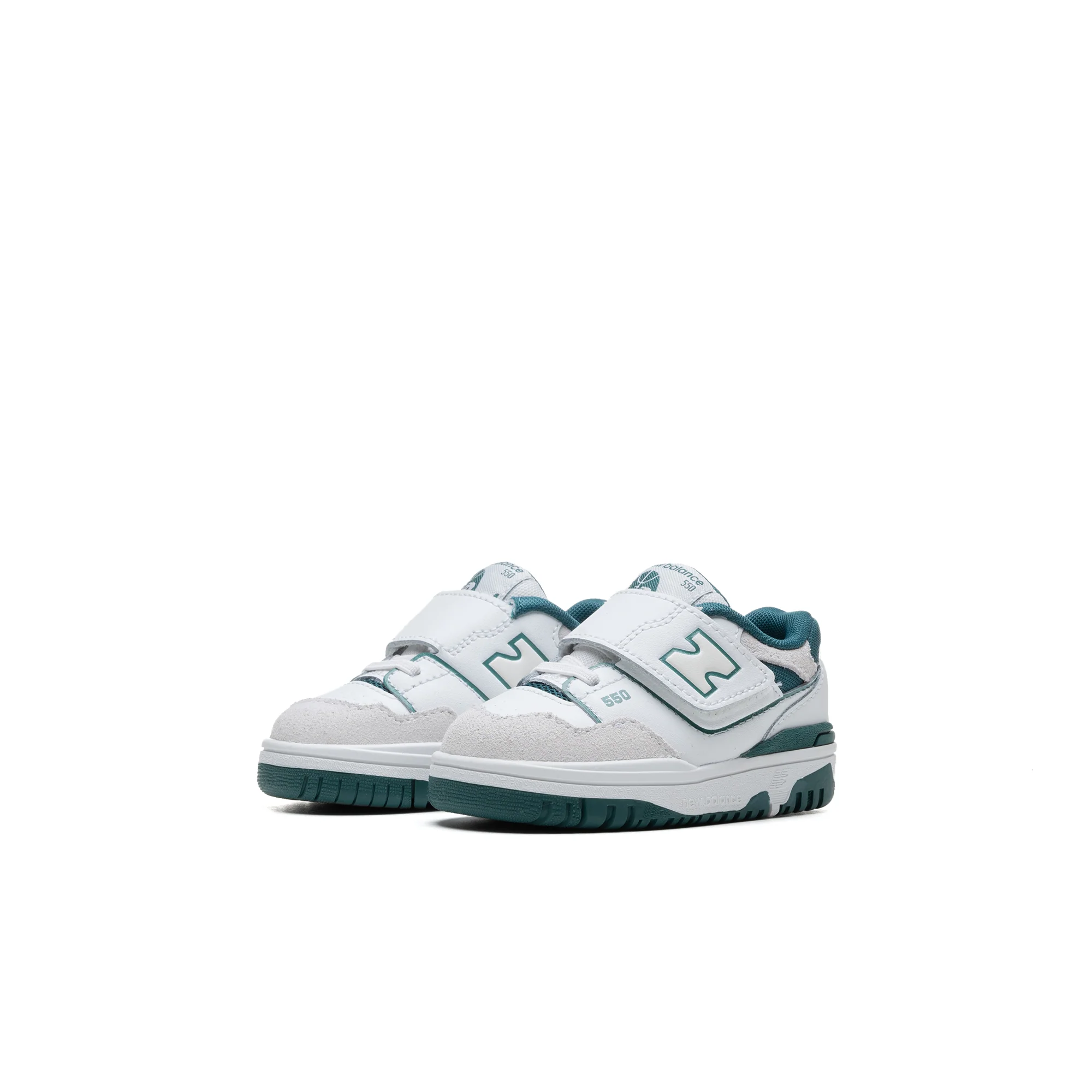New Balance 550 White/Vintage Teal - Image 3