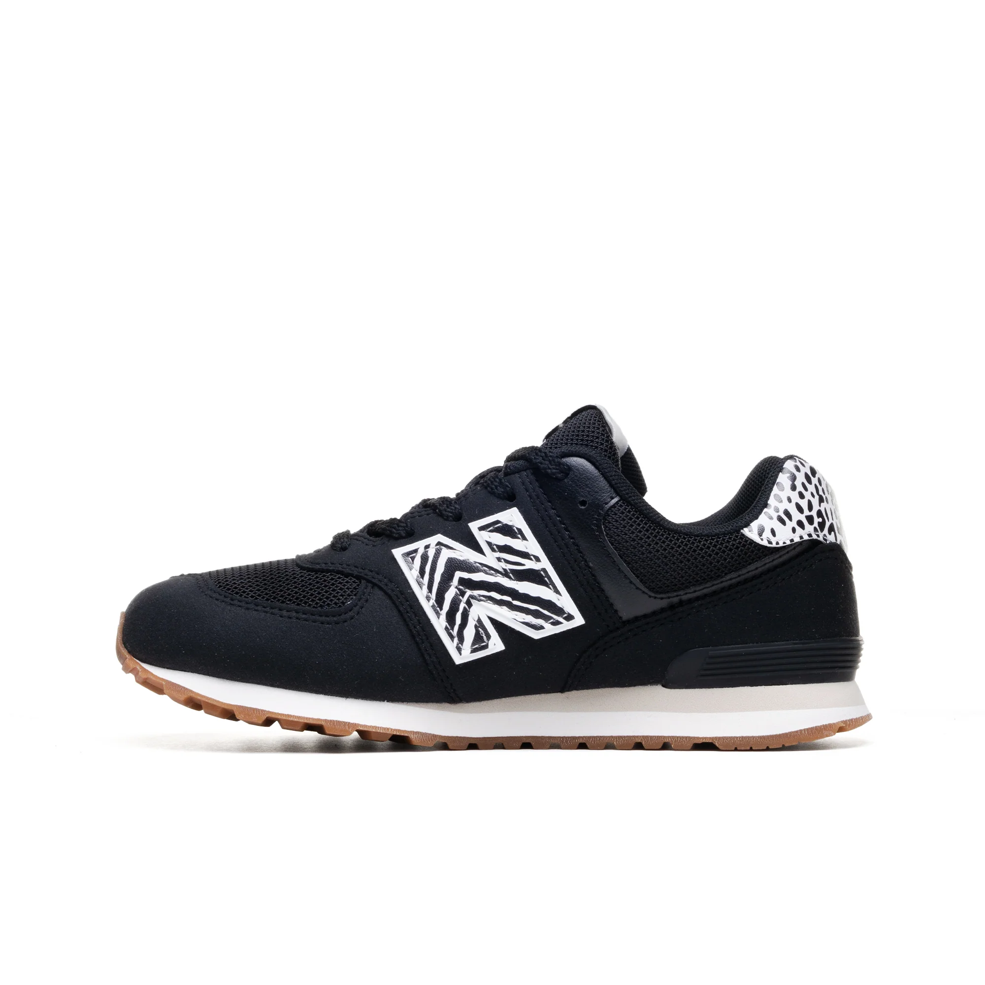 New Balance 574 Black/White - Image 2