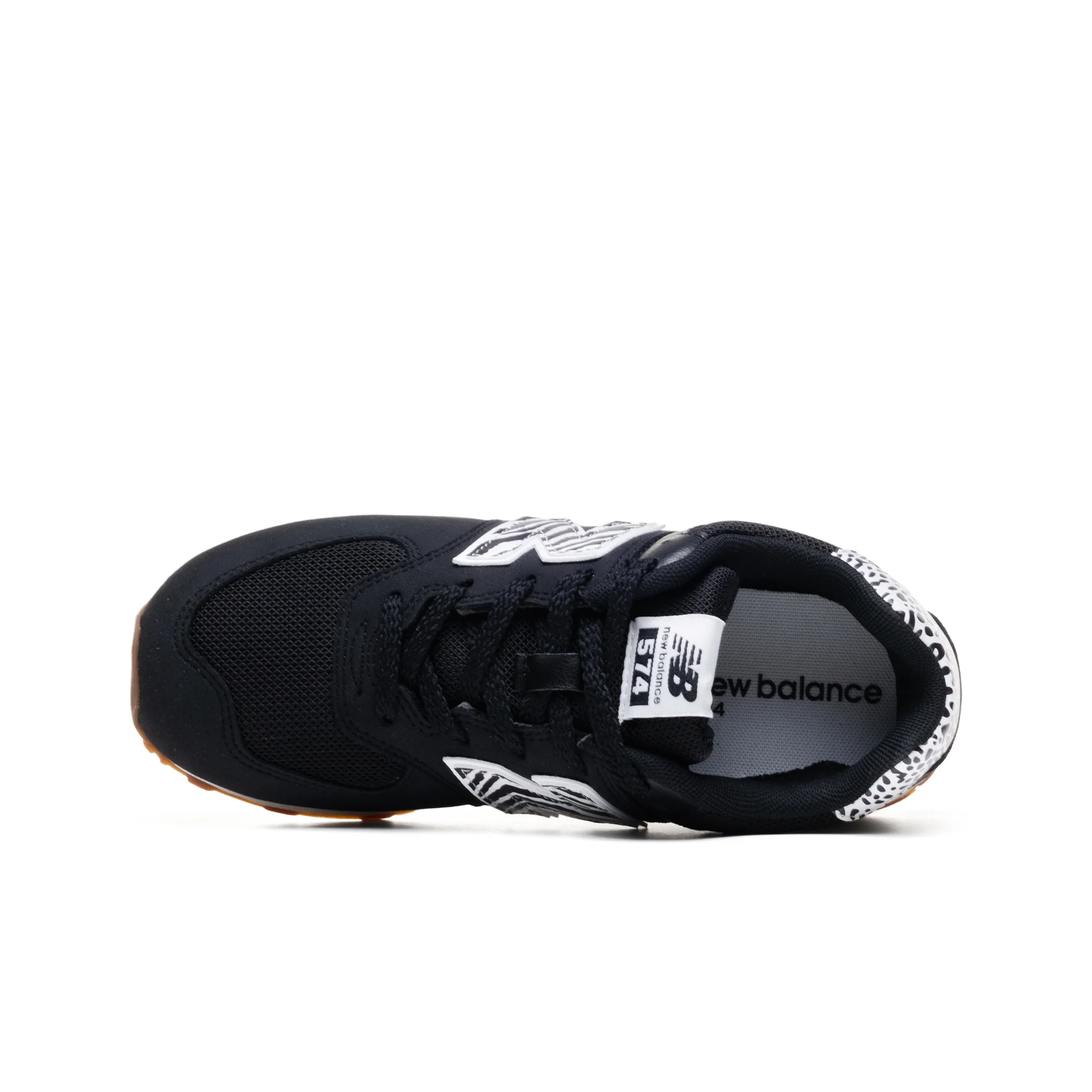 New Balance 574 Black/White - Image 5