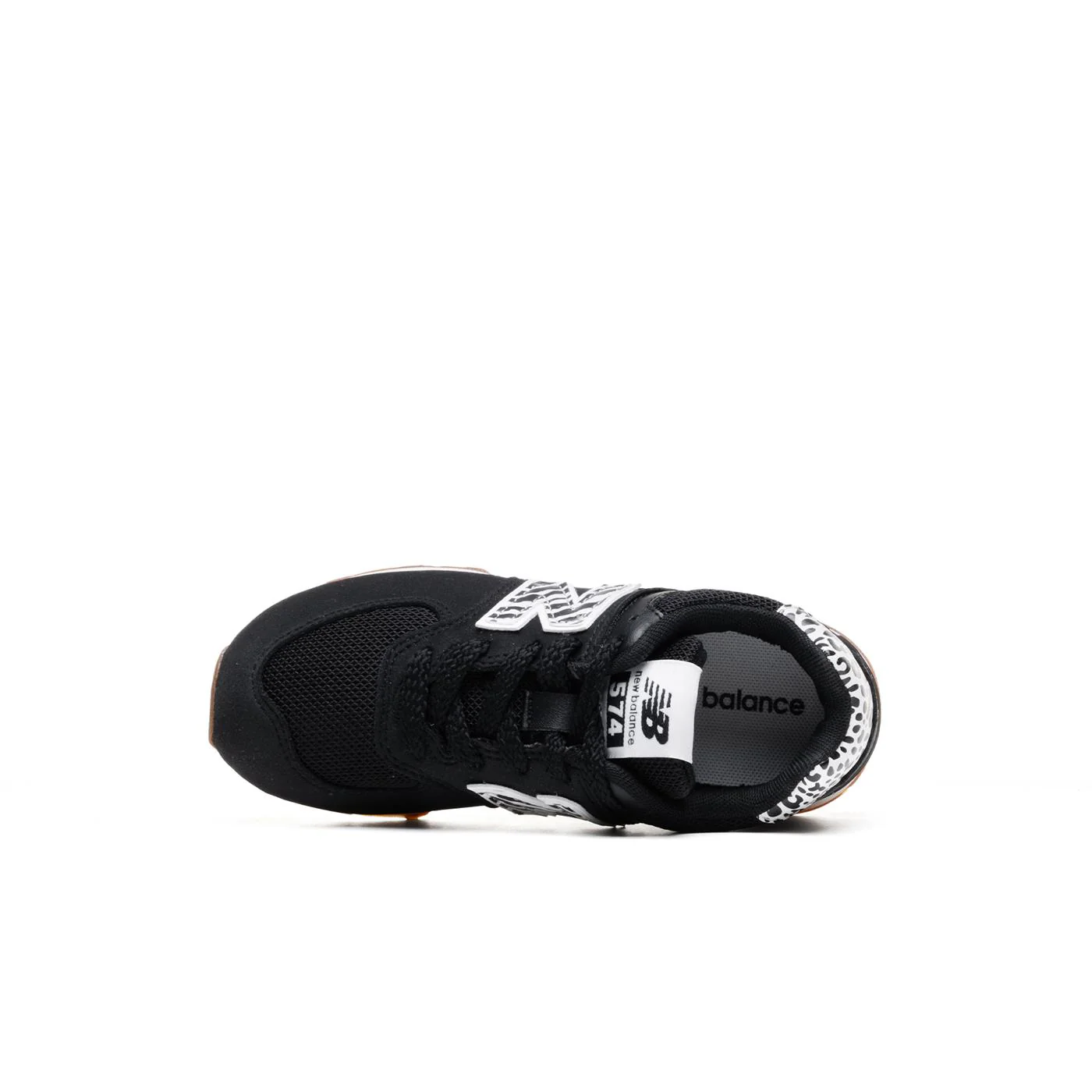 New Balance 574 Black/White - Image 4